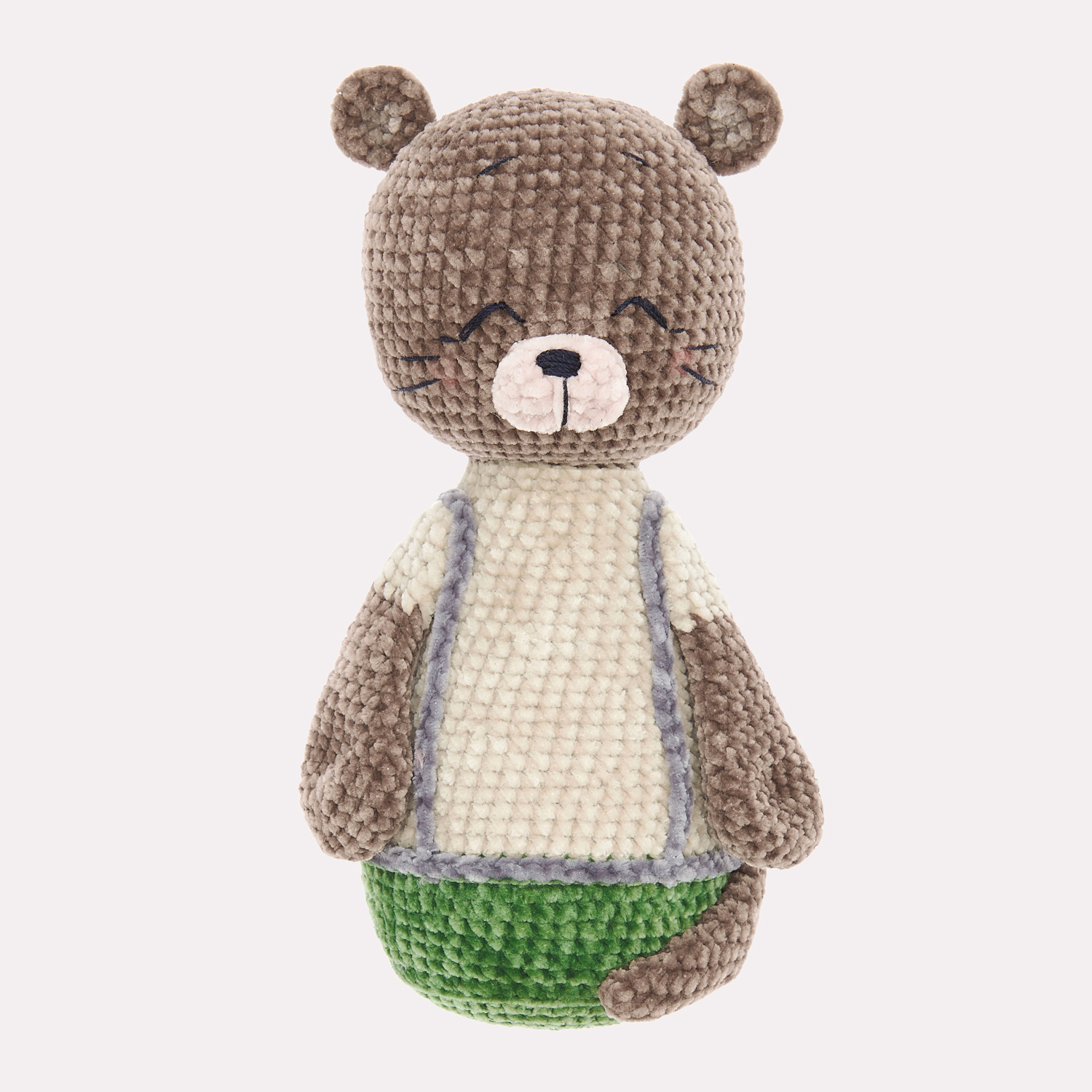 Häkelfigur Papa Otter aus dem Heft Ricorumi Mini Me 