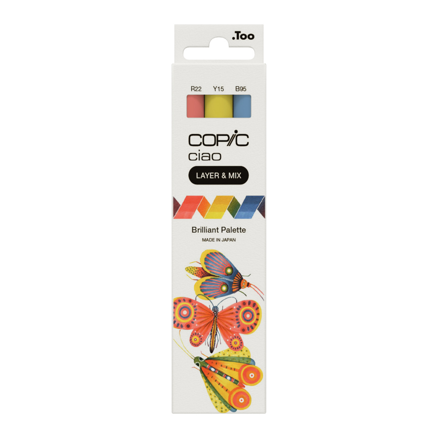 Marker Set Ciao Layer & Mix Brilliant Palette 3 Stück von Holtz Office Support