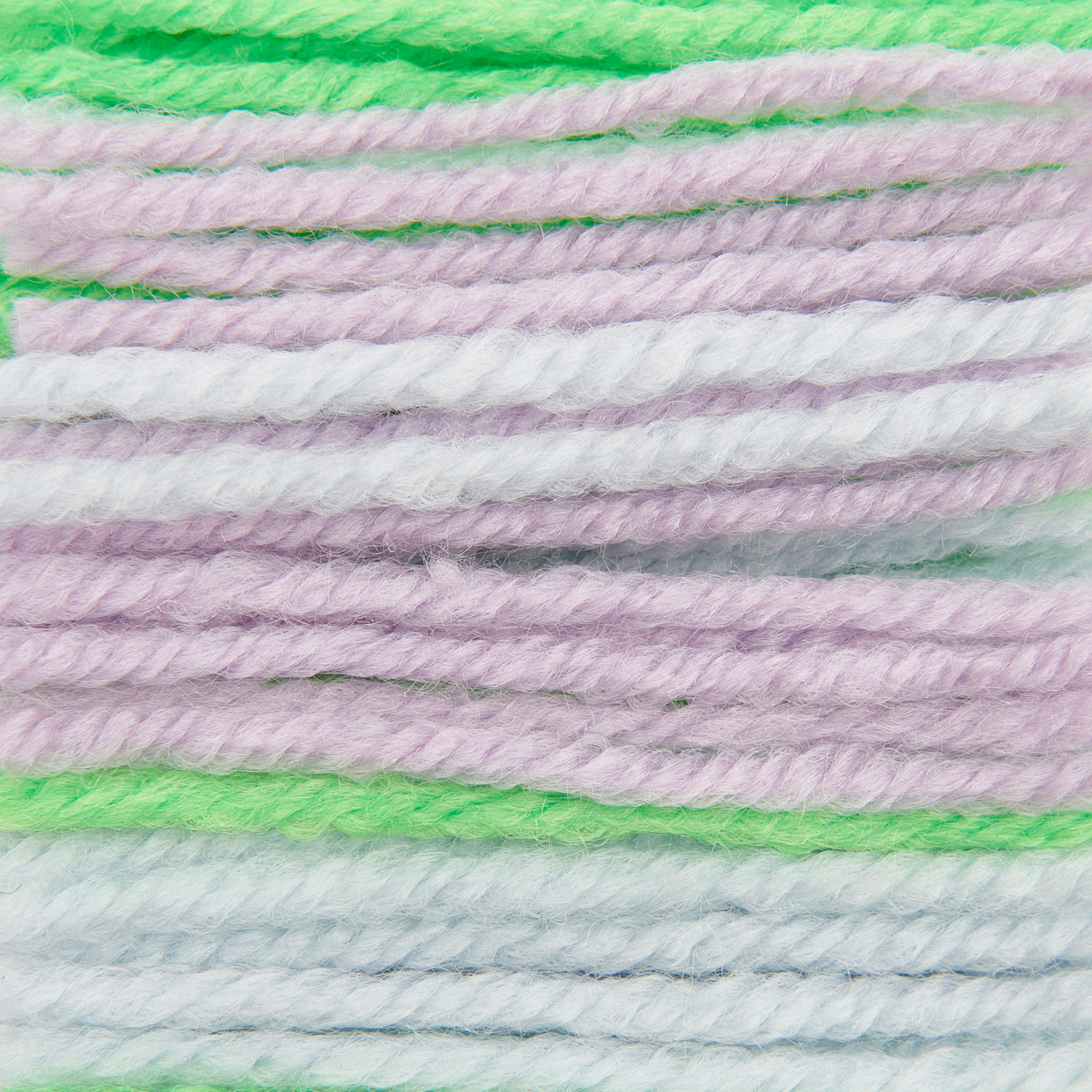 Rico Hooki Hooki Knüpfgarn marmoriert 6,5cm Farbe Hellblau von Rico Design