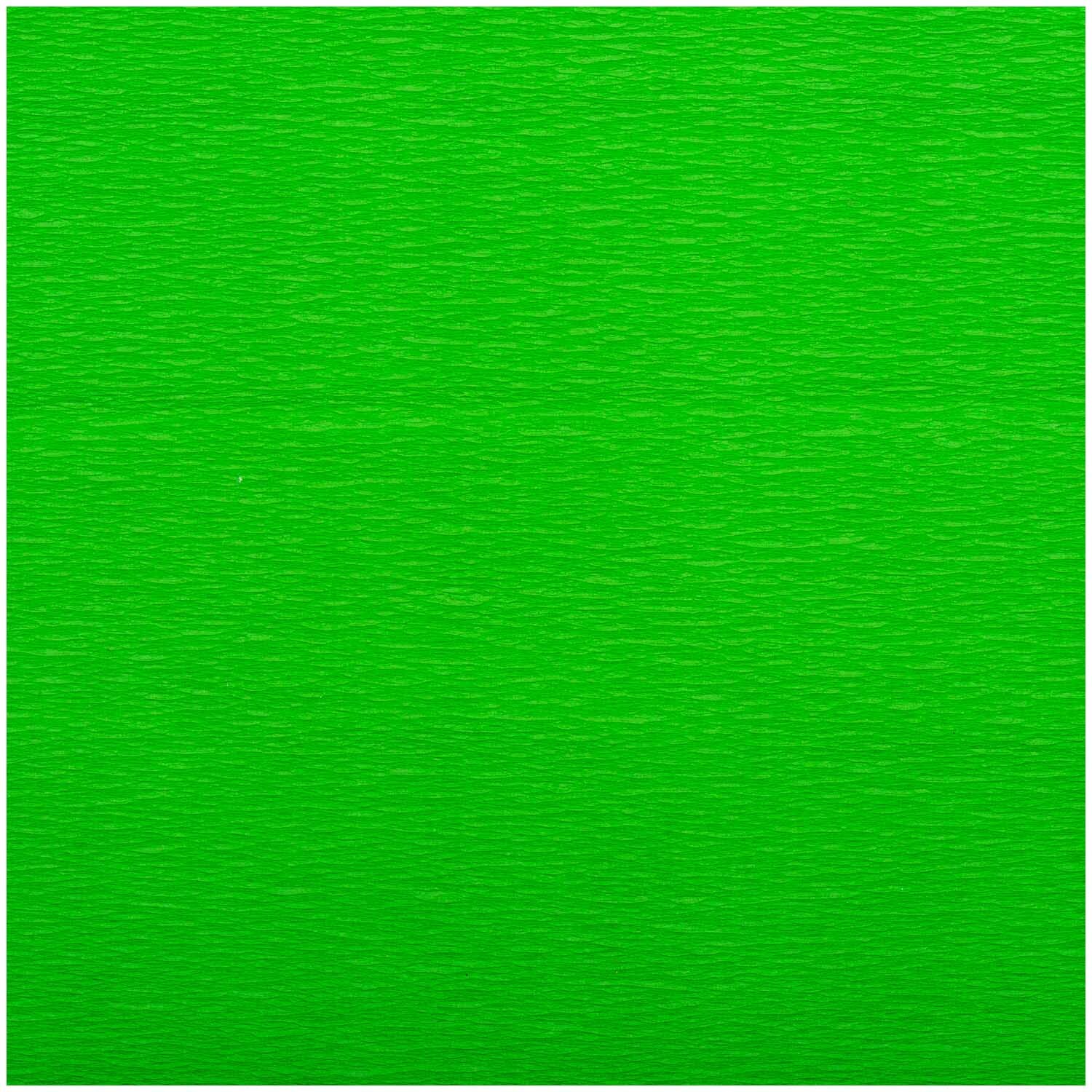 Krepp-Papier 50x250cm von Rico Design in leuchtendem Grün, ideal für kreative Bastelprojekte.