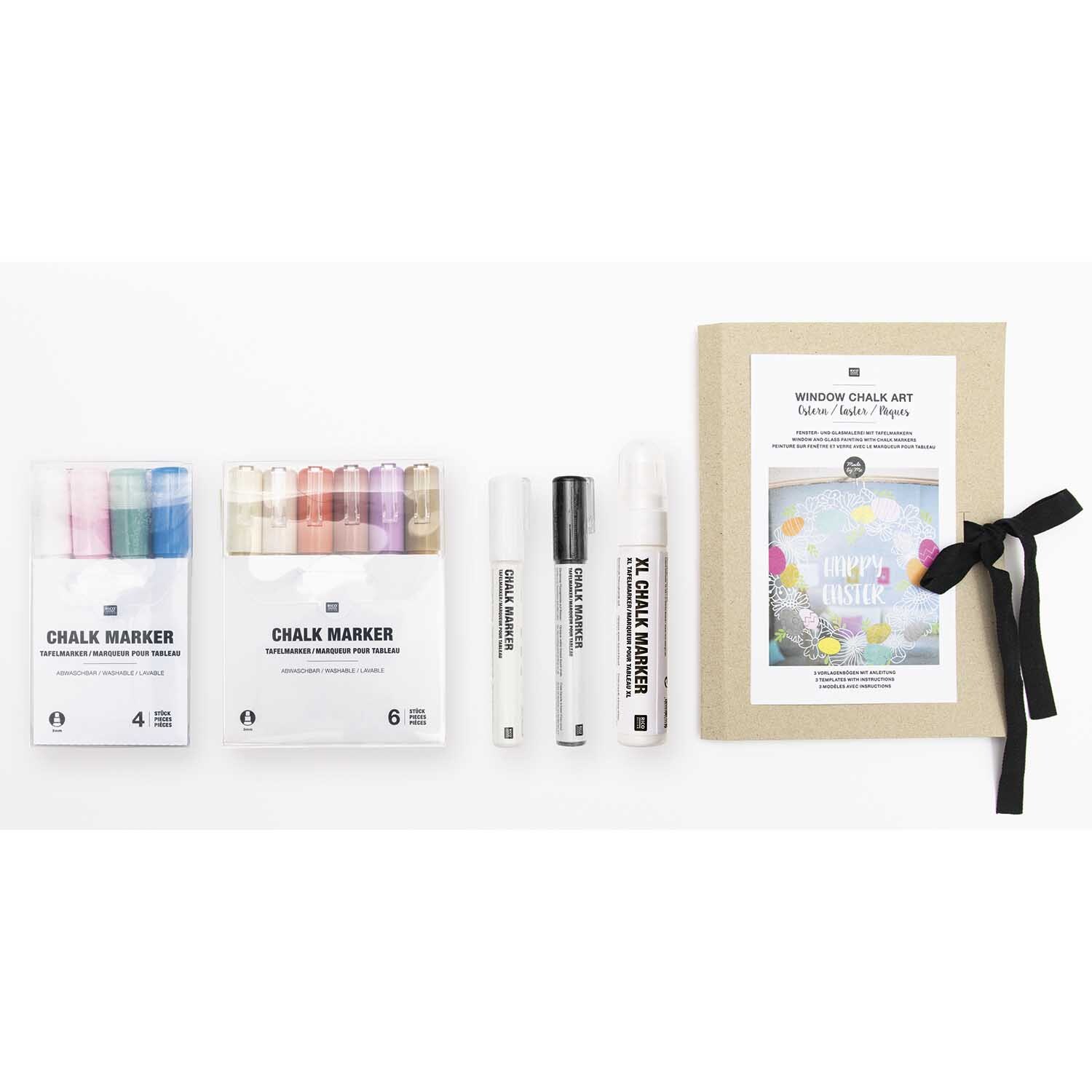 DIY Set Fenster gestalten Mermaid von Rico Design