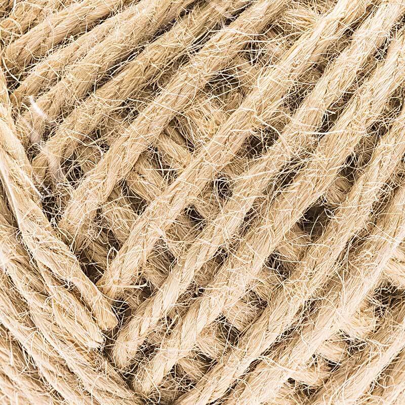 Jutekordel creme 3mm 100g von idee. Creativmarkt 