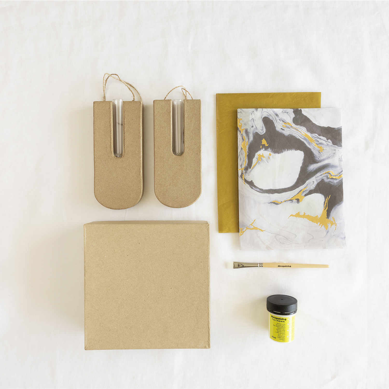 Bastelset Kreativer Moment Stielvase 15x5x16cm von Clairefontaine-Rhodia
