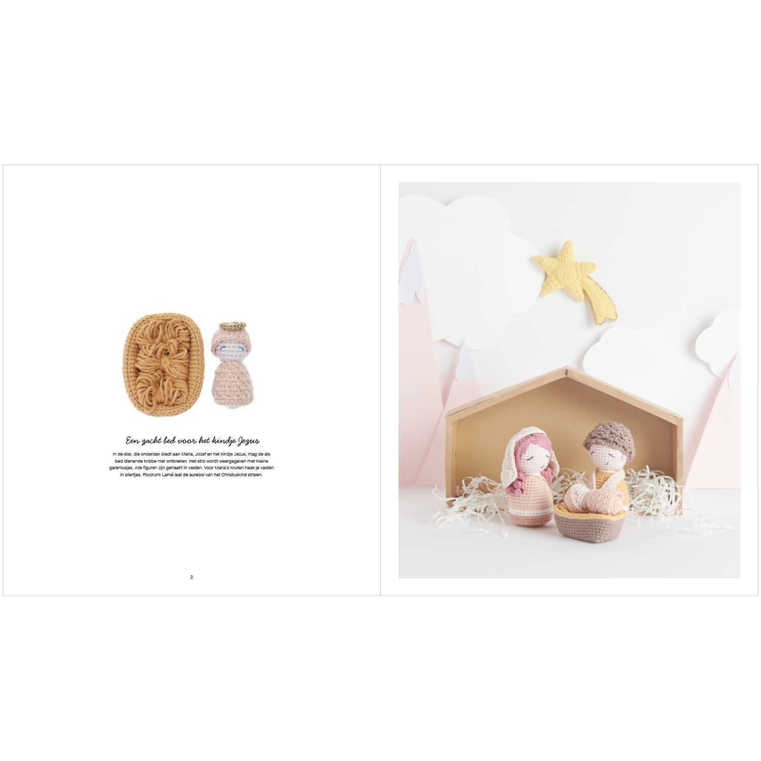 Ricorumi Weihnachtskrippe niederländisch von Rico Design