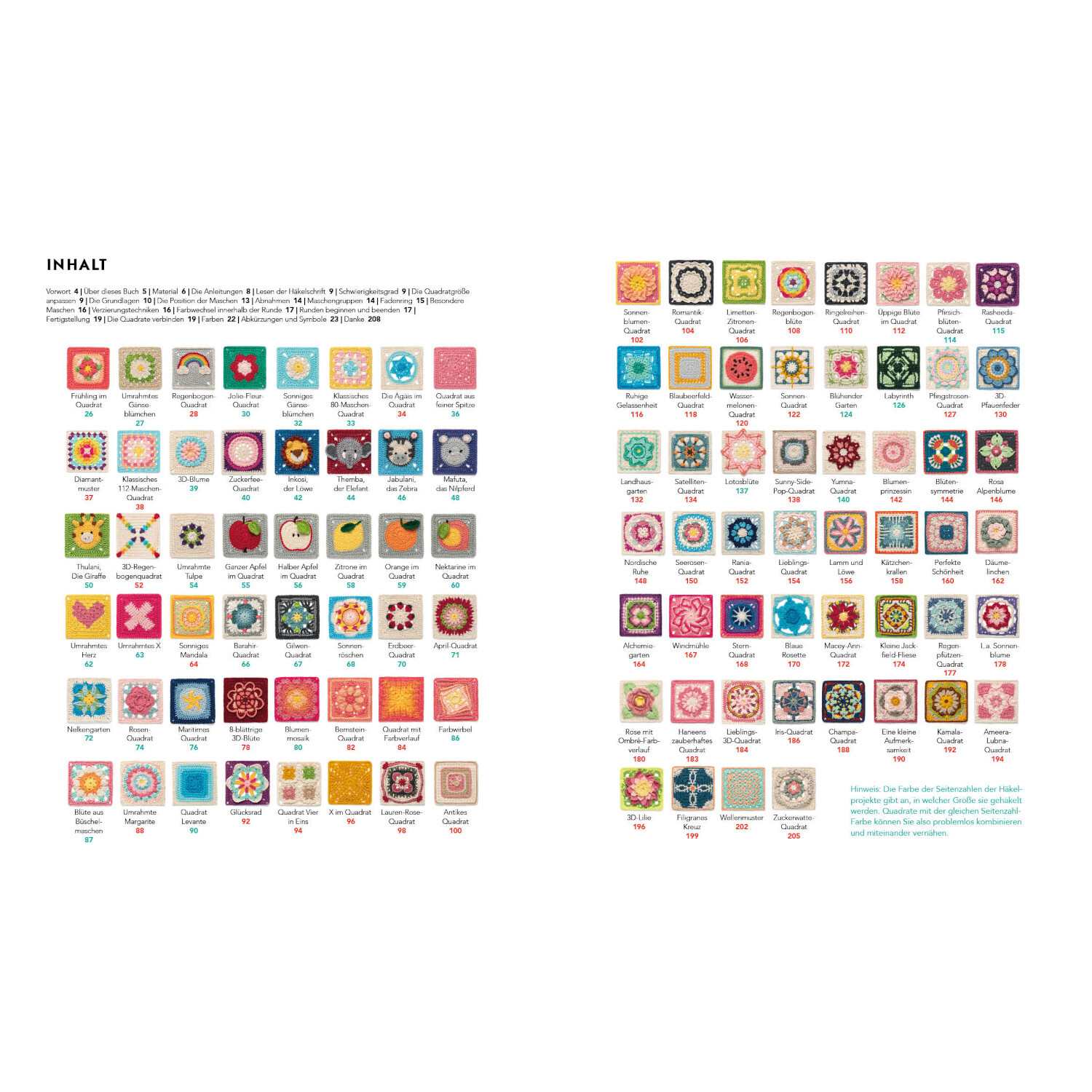 Musterbibel Granny Squares von Edition Michael Fischer 