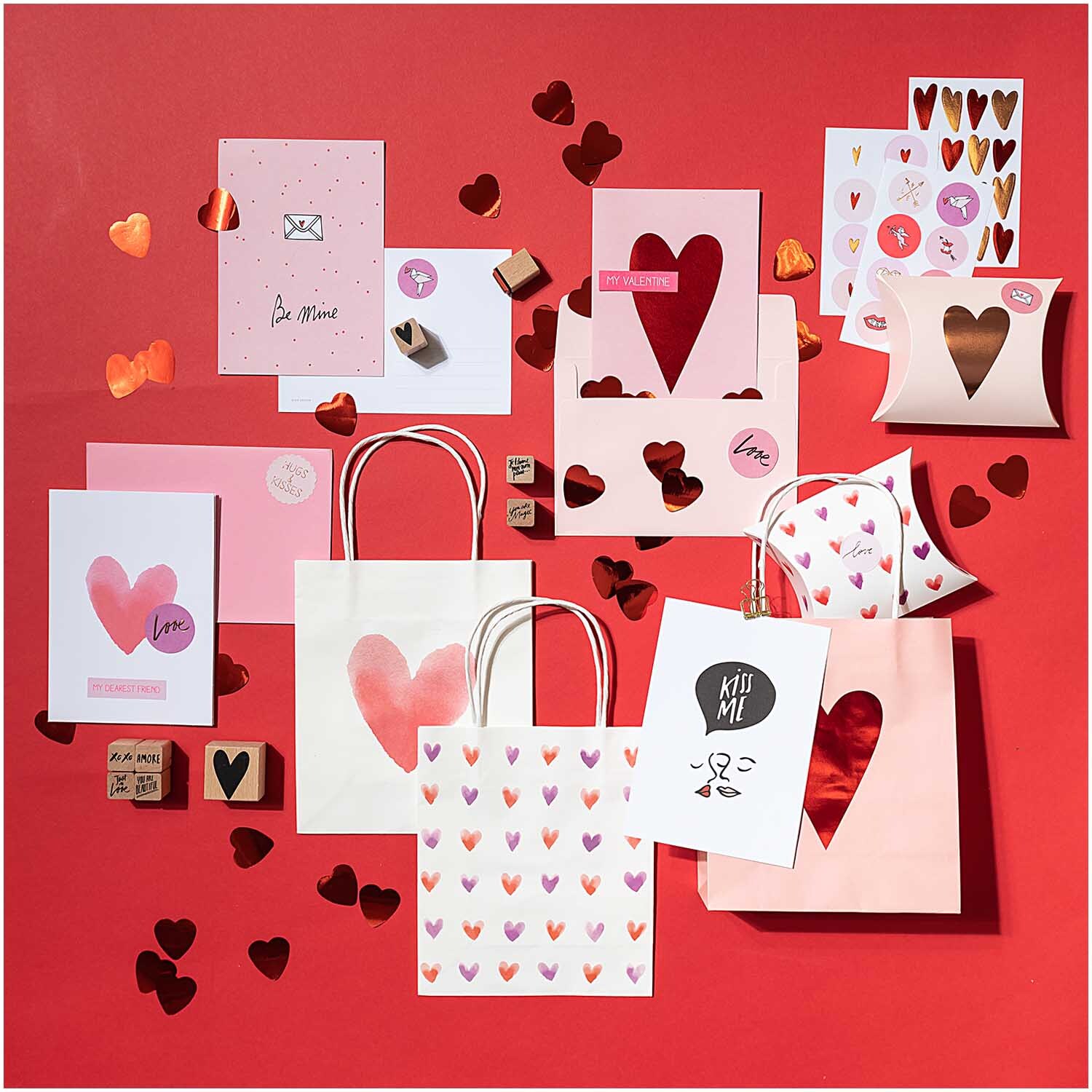 Paper Poetry Stempelset It must be love Pfeile 10-teilig von Rico Design