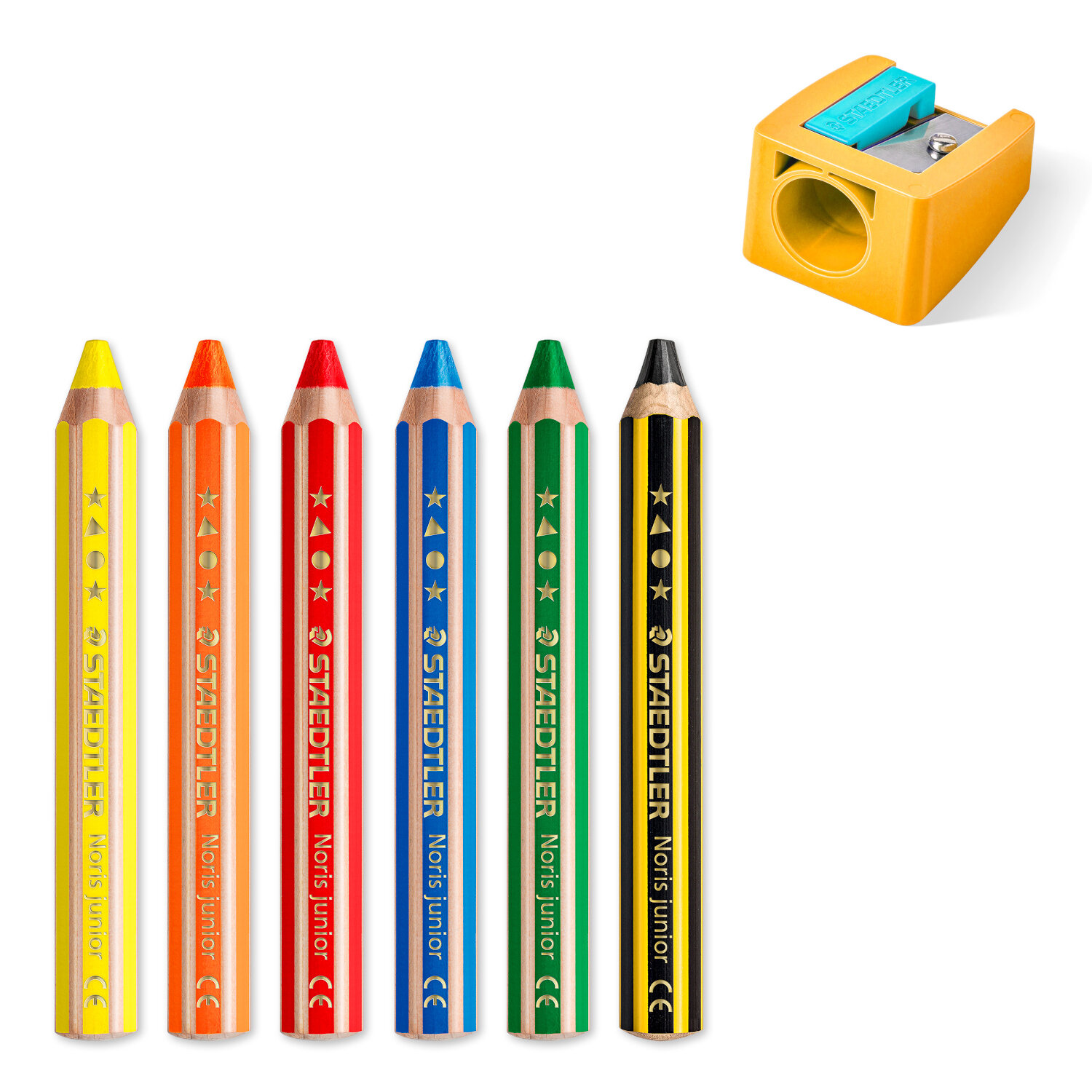 Noris Junior Buntstift Set 6 Stück von STAEDTLER