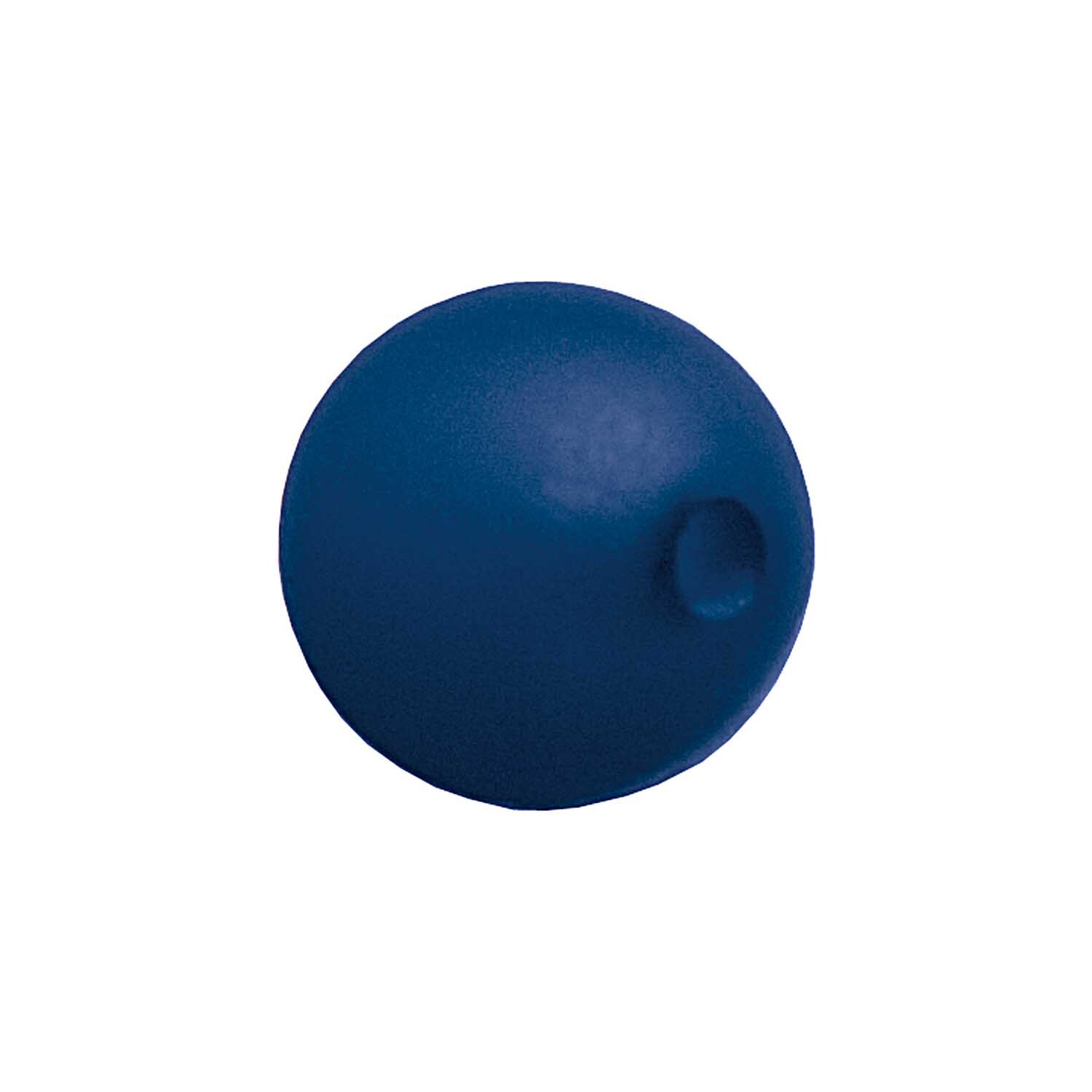 Polaris Kugel 14mm 6 Stück: Eine blaue Kugel von Rico Design, ideal für kreative Bastelprojekte.