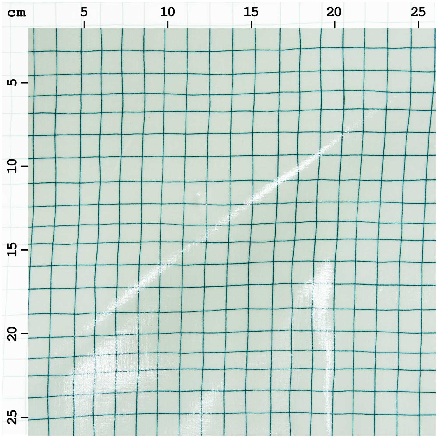 Druckstoff beschichtet Hygge kariert mint-grün 140cm von Rico Design