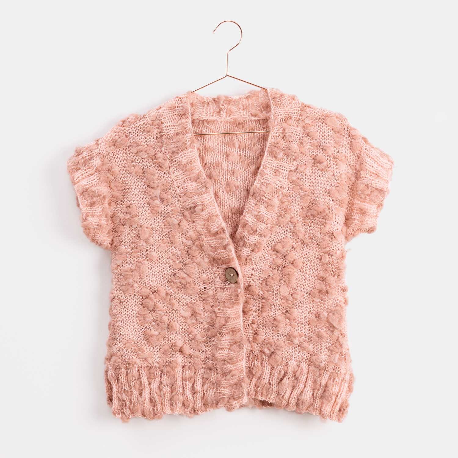 Strickanleitung Weste aus Fashion Alpaca Vibes von idee. Creativmarkt 