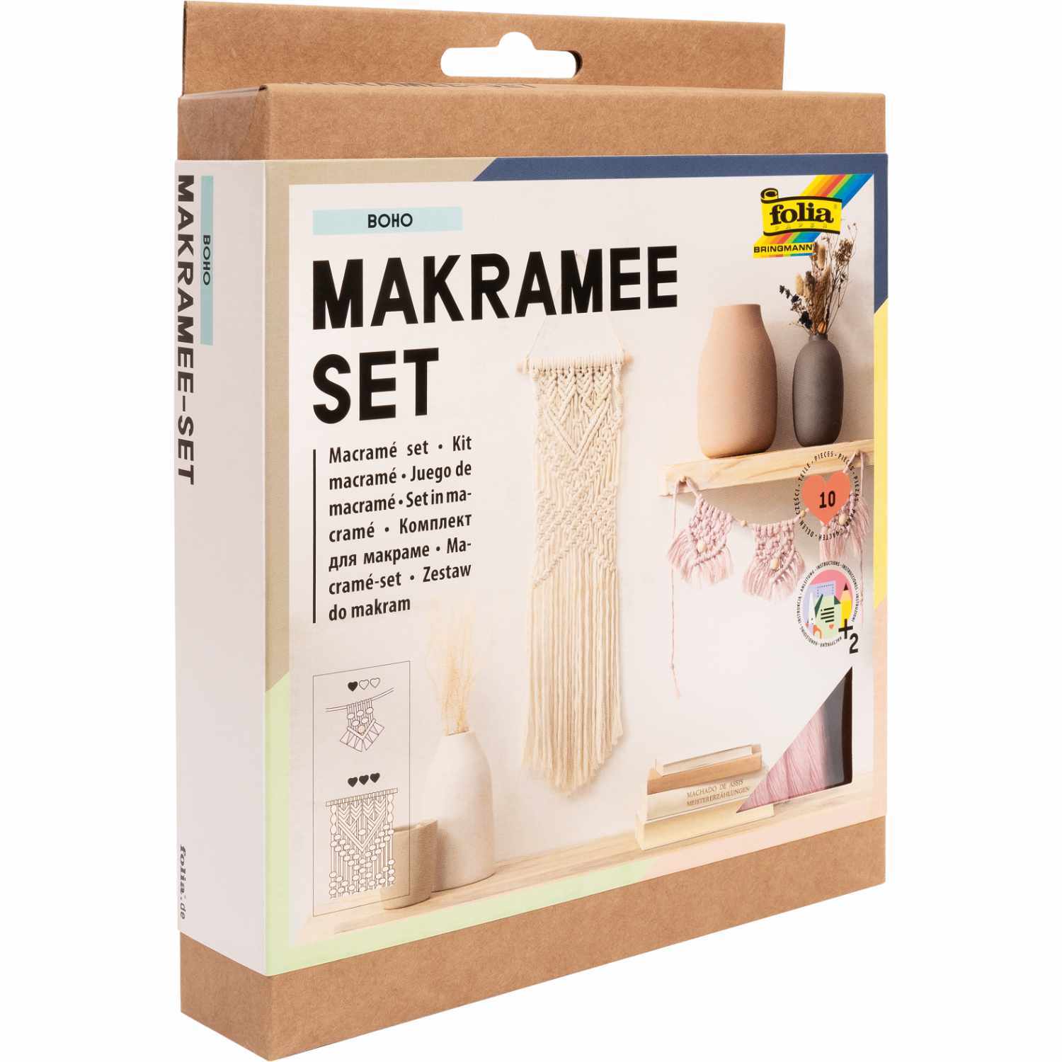 Makramee-Set Boho 10-teilig von Max Bringmann 