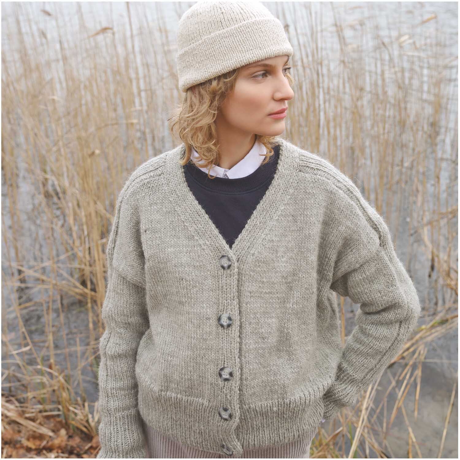 Strickset Jacke Modell 08 aus Luxury Knits Winter Special von Rico Design