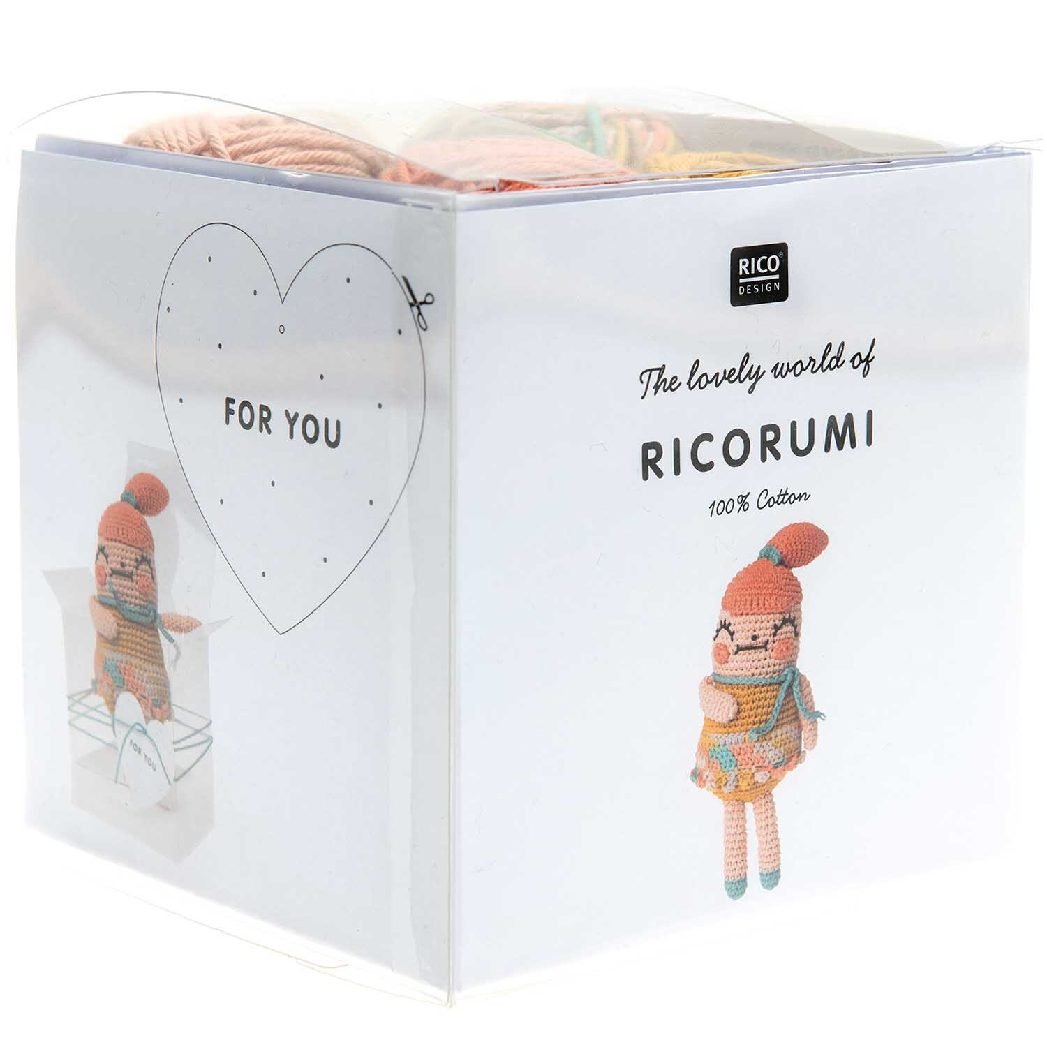 Häkelset Ricorumi Crazy Cute Family Mädchen von Rico Design