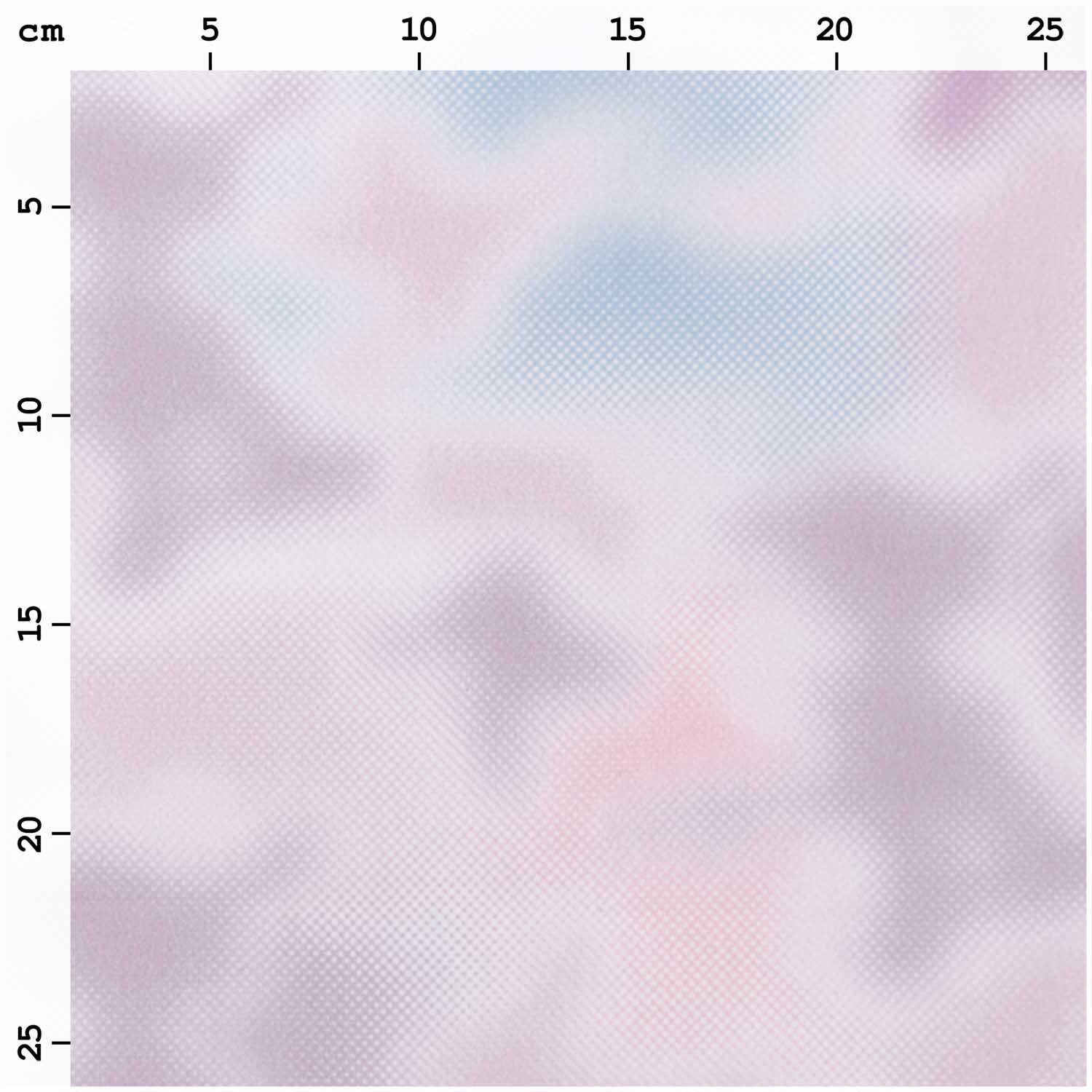 Stoffabschnitt Druckstoff Blurry Camouflage flieder 50x140cm zeigt ein verschwommenes Muster in Pastelltönen. Ideal für kreative Nähprojekte.