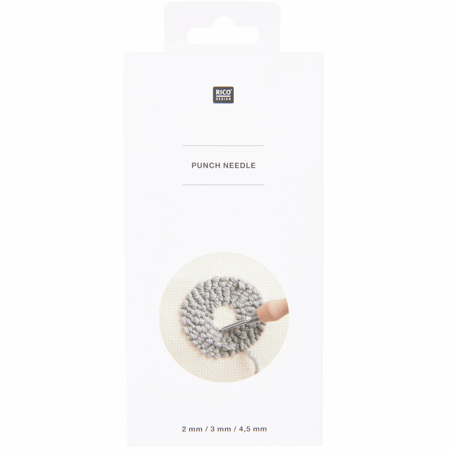 Punch Needle aus Holz 6-teilig von Rico Design