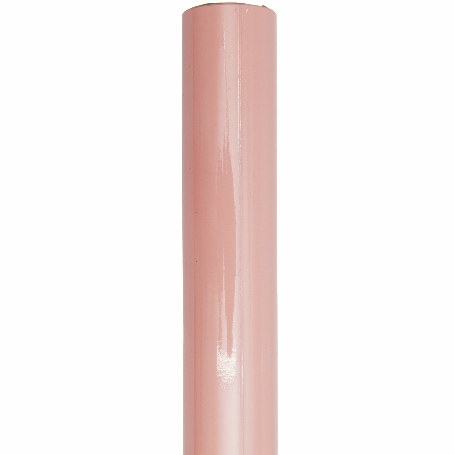 Geschenkpapier Lack in glänzendem Altrosa von Rico Design, Rolle mit 70cm Breite und 2m Länge.