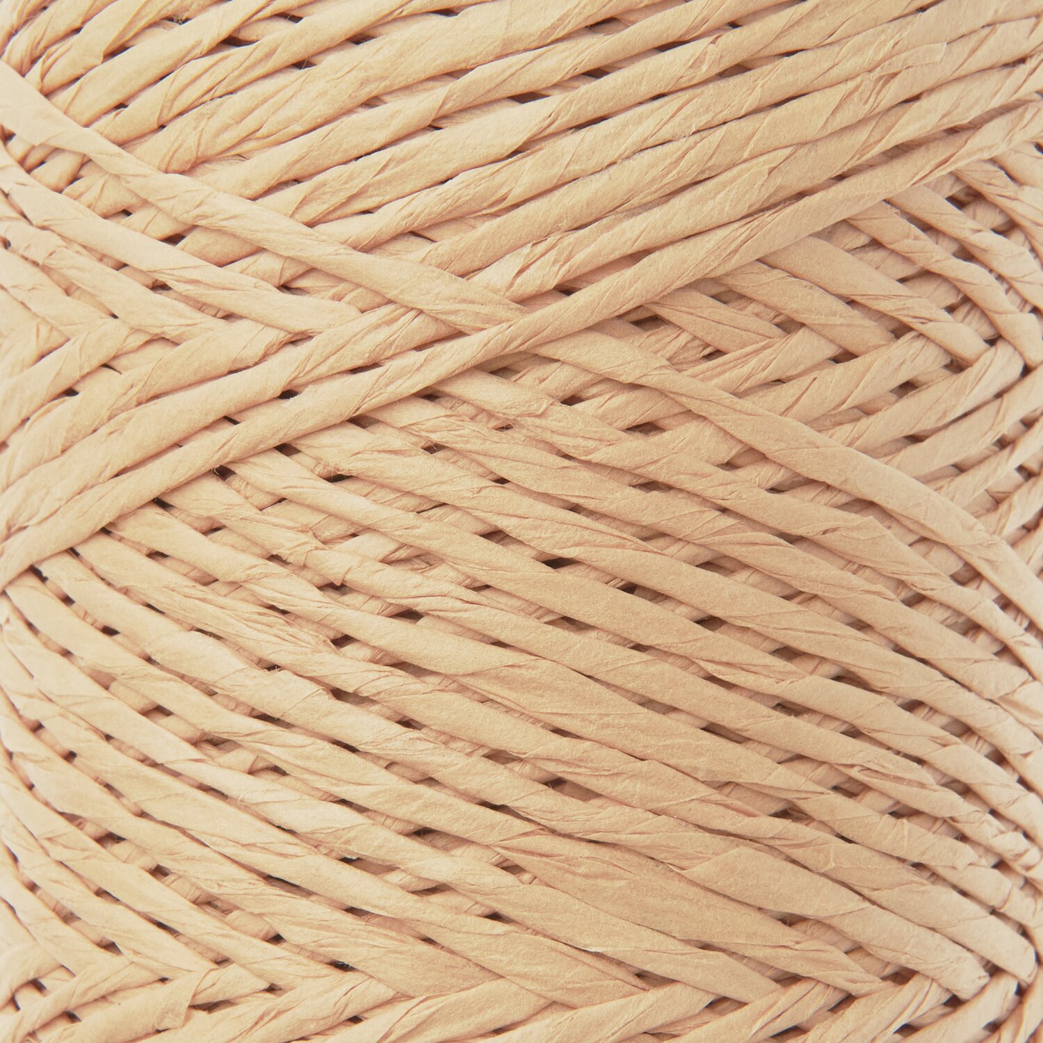 Wickelkarte des Garns Luxury Raffia Paper in der Farbe 009 Bast.