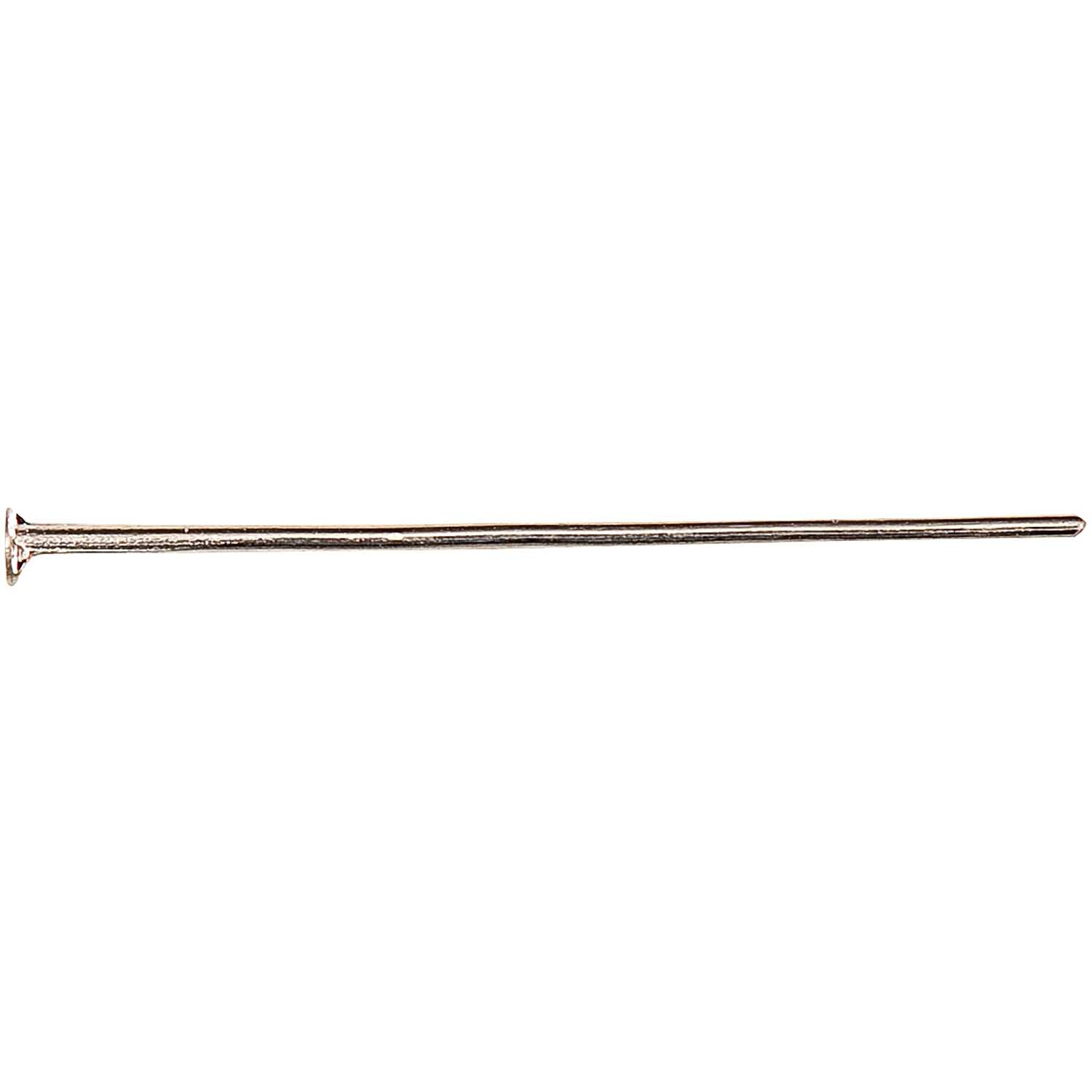 Nietstifte 38mm 925er Silber 6 Stück von Rico Design, aus hochwertigem Silber, ideal für Schmuckherstellung.