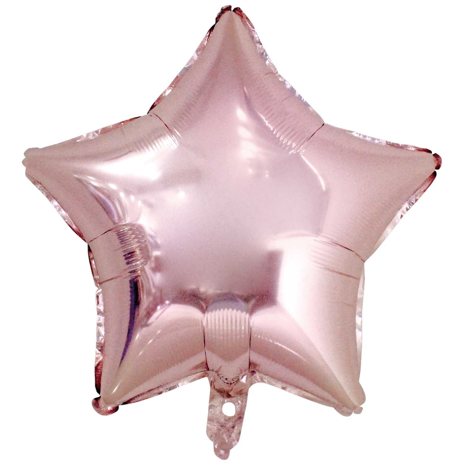 Folienballon Stern 36cm von Rico Design in Sternform, ideal für Partys und Dekorationen.