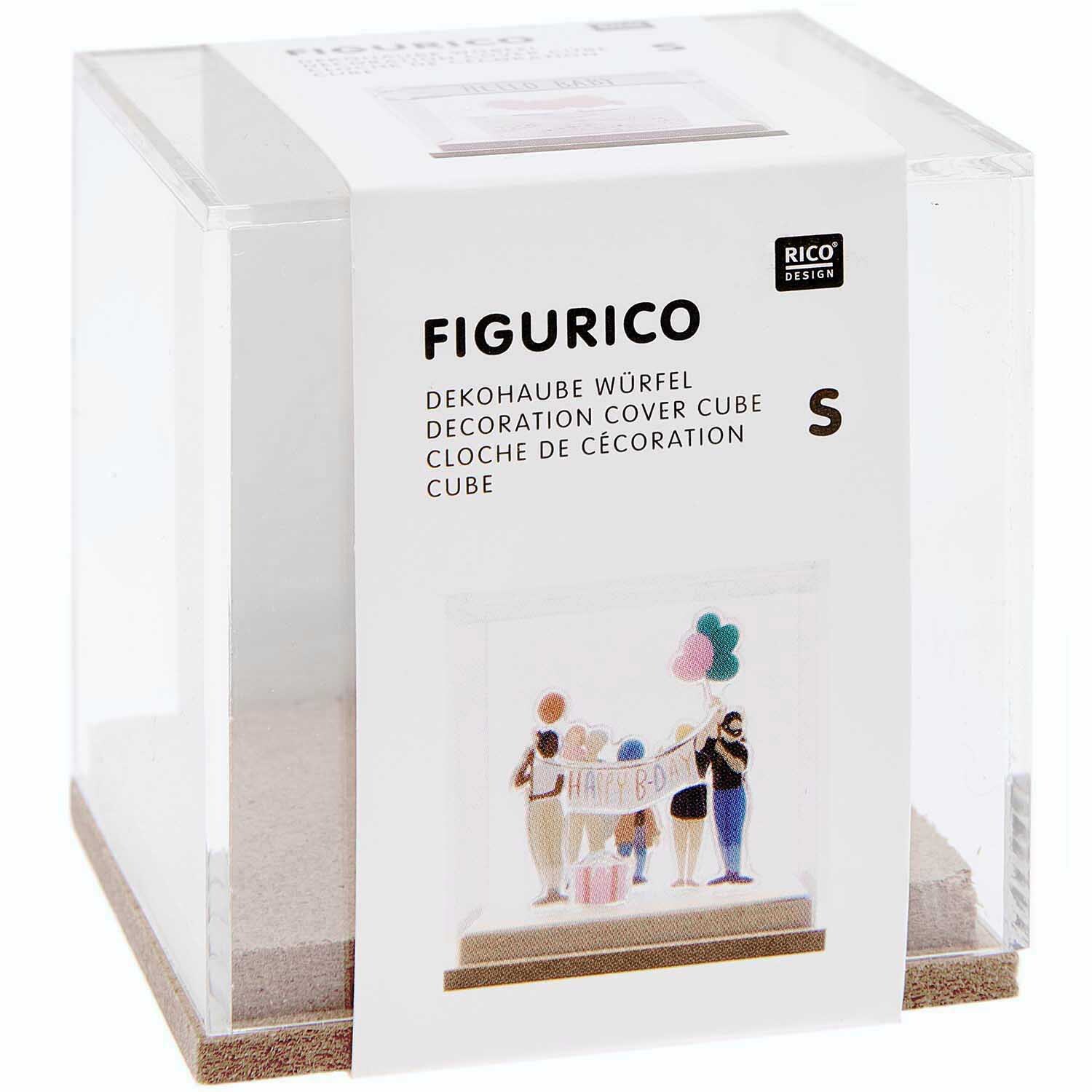 Figurico Dekohaube Würfel von Rico Design