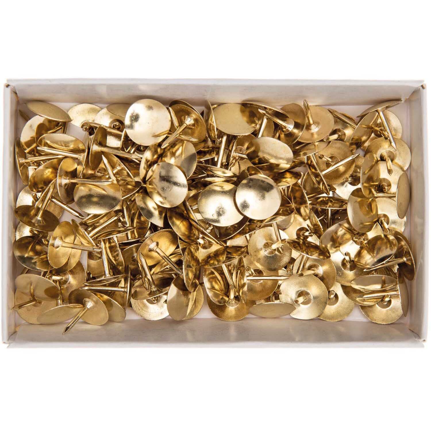 Reißzwecken 150 Stück Farbe Gold von Rico Design