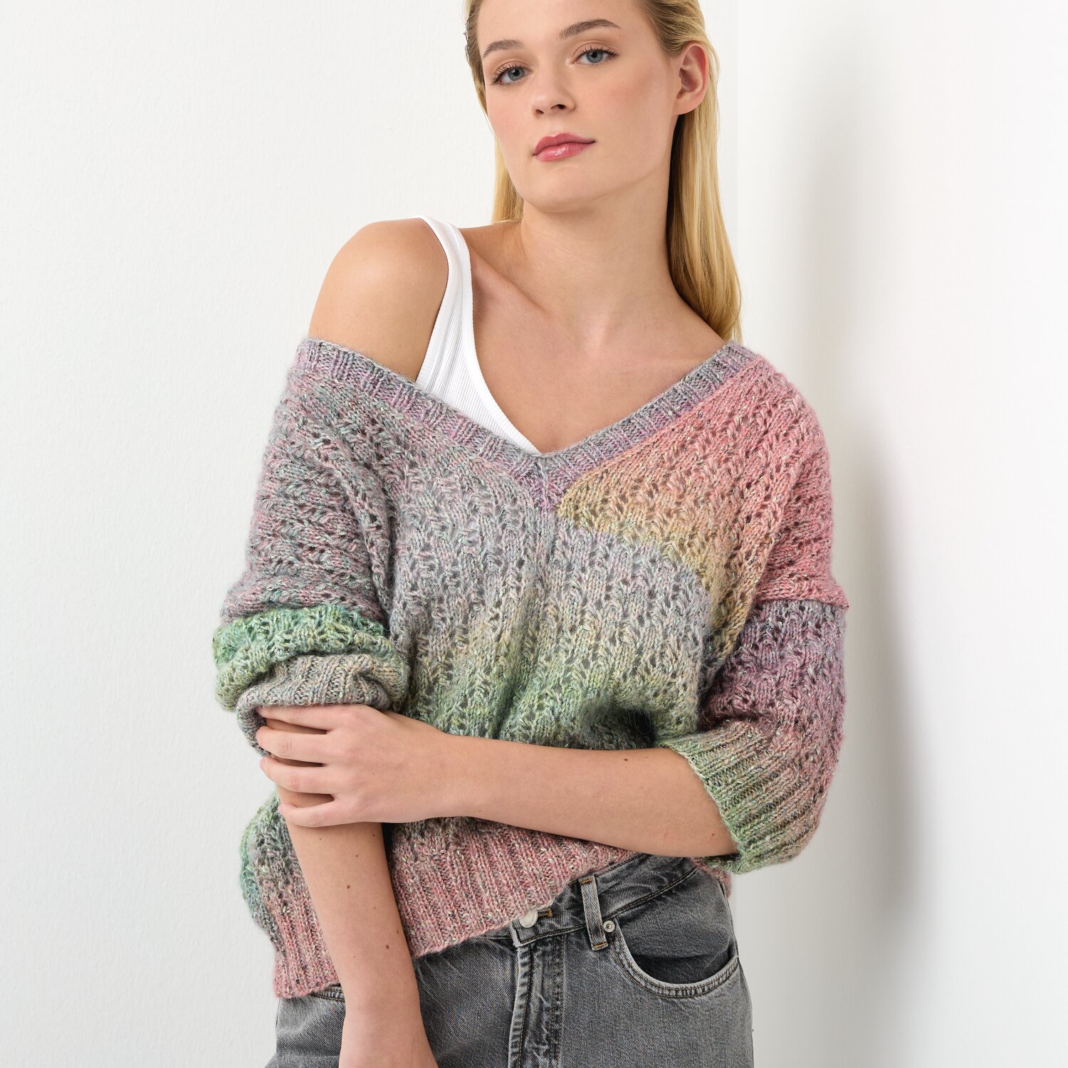 Strickset Pullover Modell 20 aus Die Neue Masche No. 12 von idee. Creativmarkt