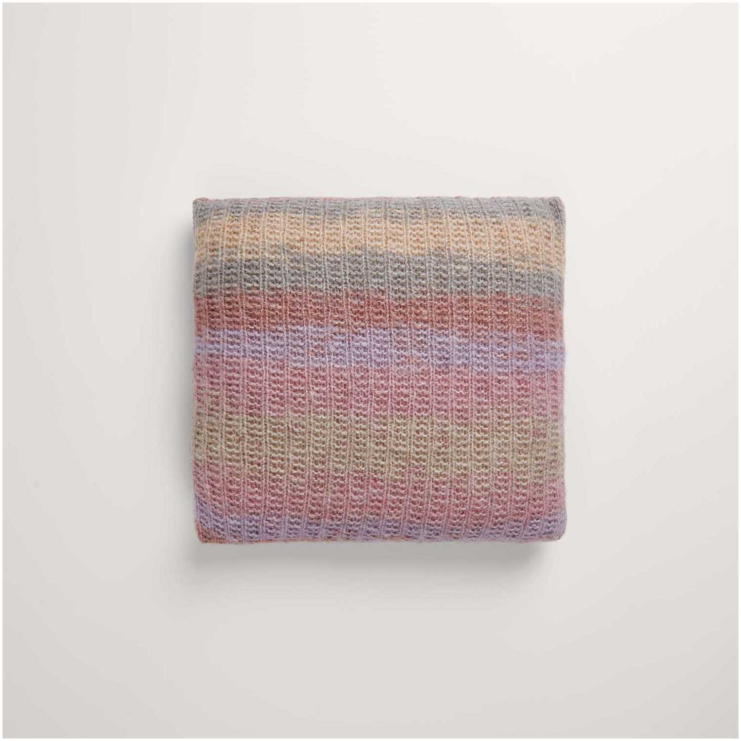 Gestricktes Kissen: Modell 04 aus dem Heft Creative Painted Power Special