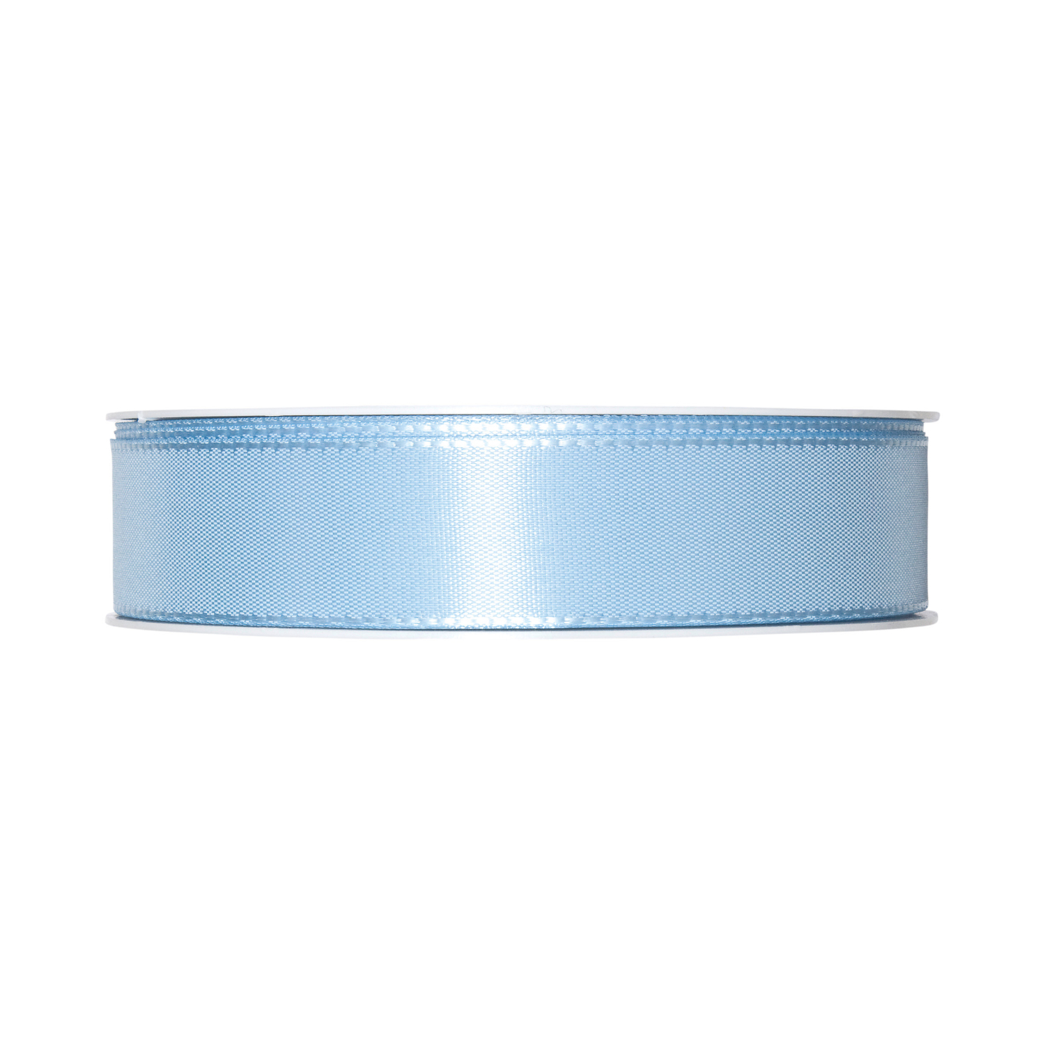 Taftband 25mm 5m Farbe Hellblau von Halbach Seidenbänder 