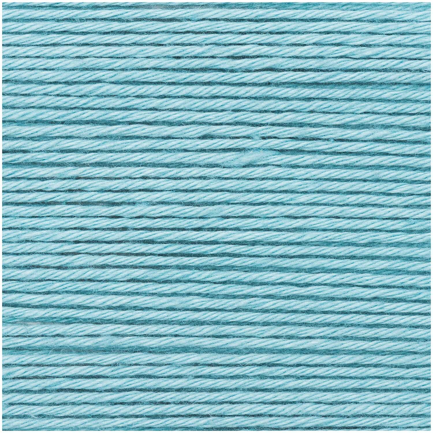 Rico Baby Cotton Soft dk: Weiches Garn in Türkis von Rico Design, ideal für Strickprojekte.