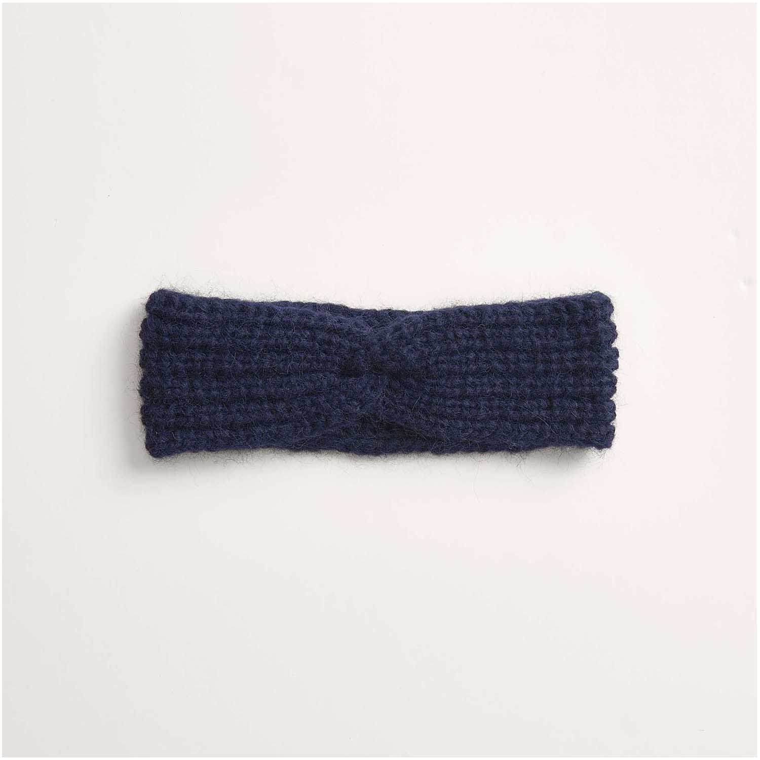 Gestricktes Stirnband: Modell 21 aus dem Heft Luxury Knits Winter Special