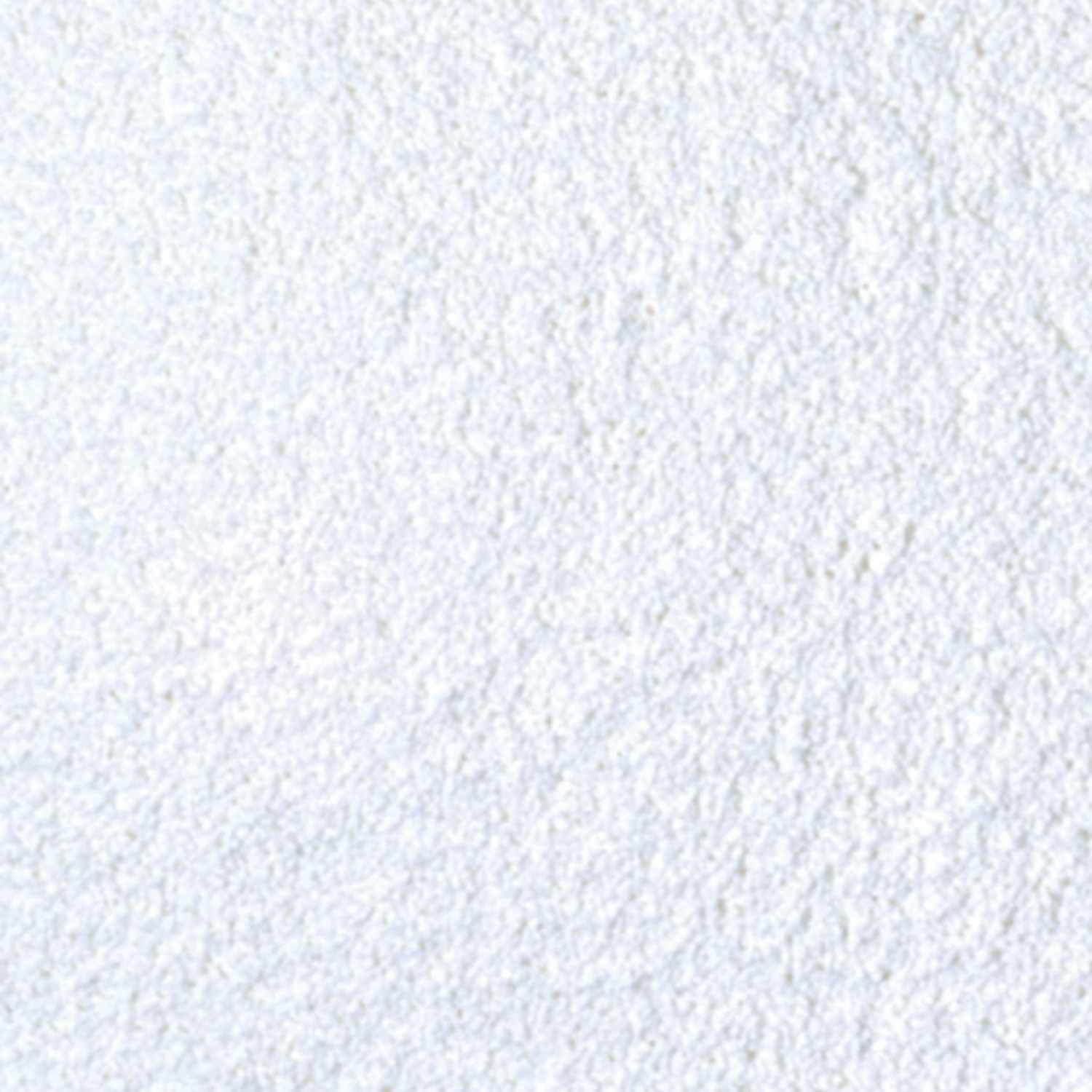 Embossingpuder 10g von efco in Weiß. Nahaufnahme von feinem, weißem Pulver für kreative Prägungen.