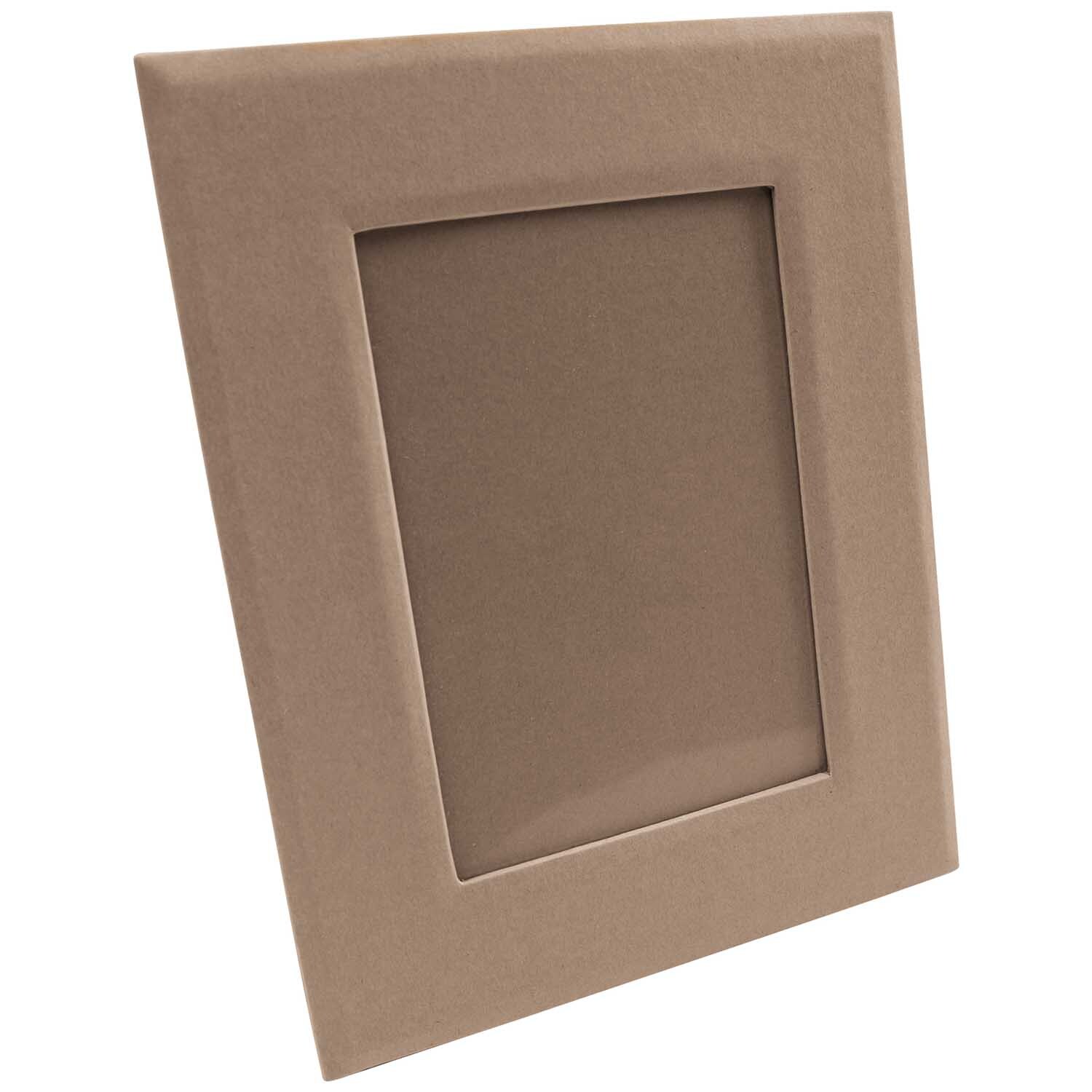 Bilderrahmen 24x19cm von Rico Design in Braun, ideal zur Präsentation von Fotos oder Kunstwerken.