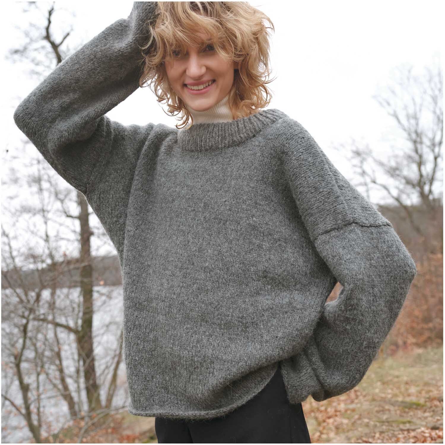 Strickset Pullover Modell 17 aus Luxury Knits Winter Special von Rico Design