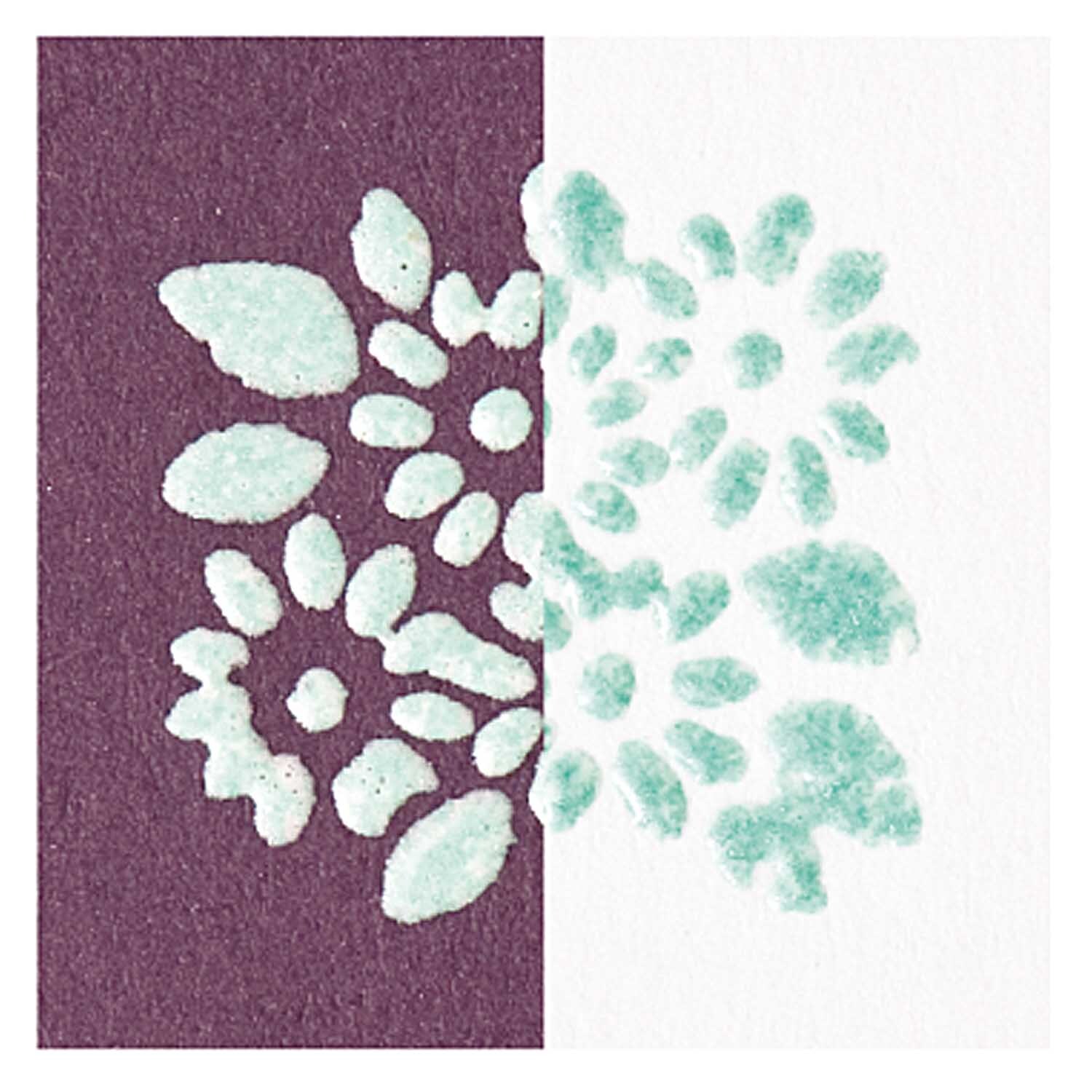 Paper Poetry Embossingpuder mint perlmutt 10g von Rico Design