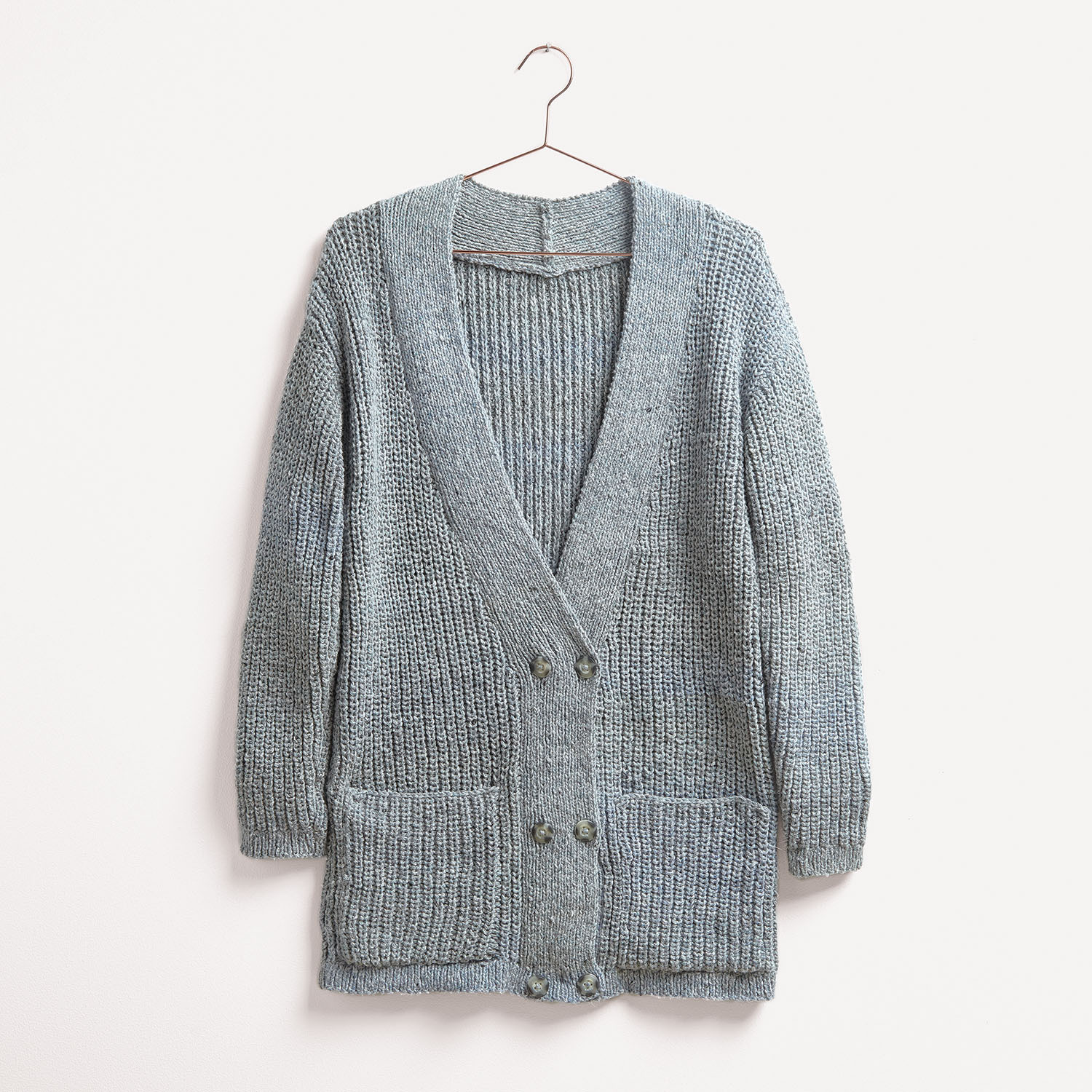 Strickanleitung Cardigan aus Fashion Cotton Light & Long Tweed dk von idee. Creativmarkt