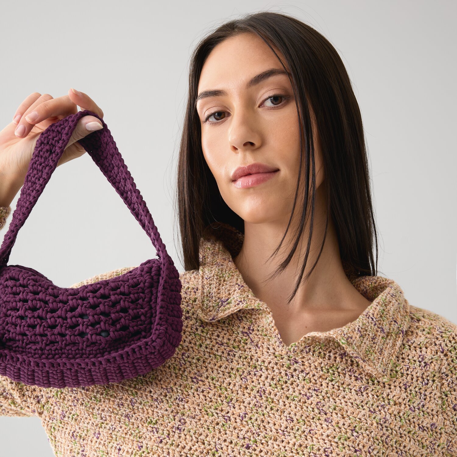 Häkelset Mini-Häkeltasche Modell 11b aus Die Neue Masche No. 15 von idee. Creativmarkt