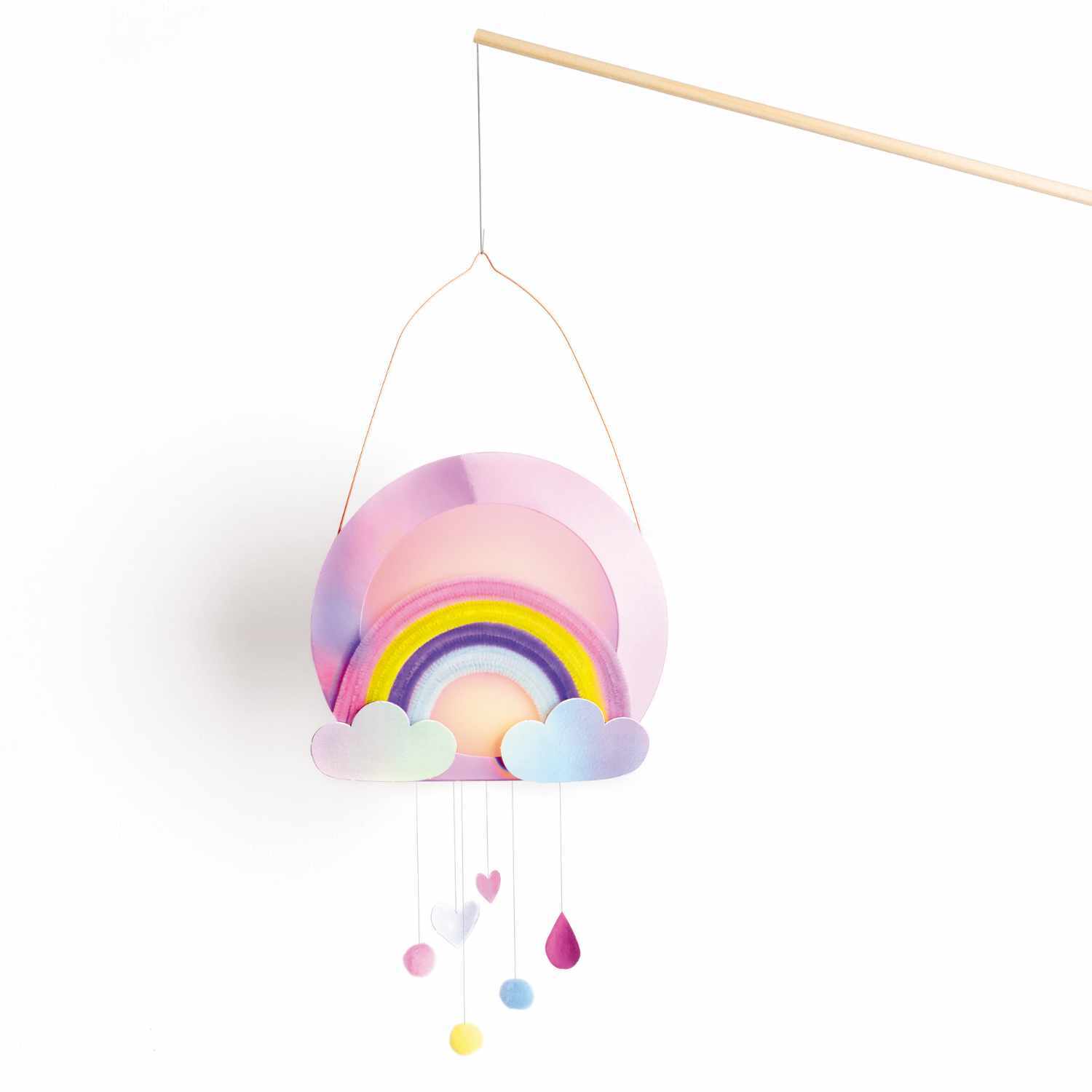 Bastelset Laterne Sweet Rainbow von Max Bringmann 
