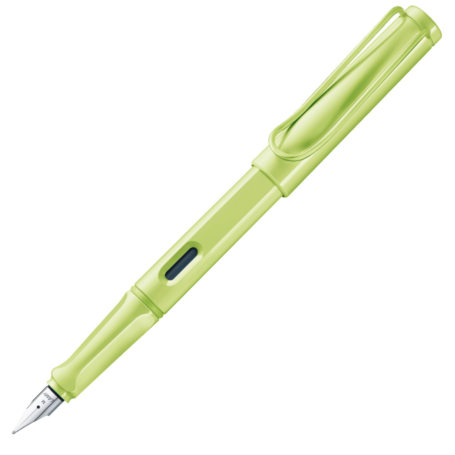 Füllhalter safari in Springgreen mit Feder M. Der Lamy Stift bietet elegantes Design und Komfort.