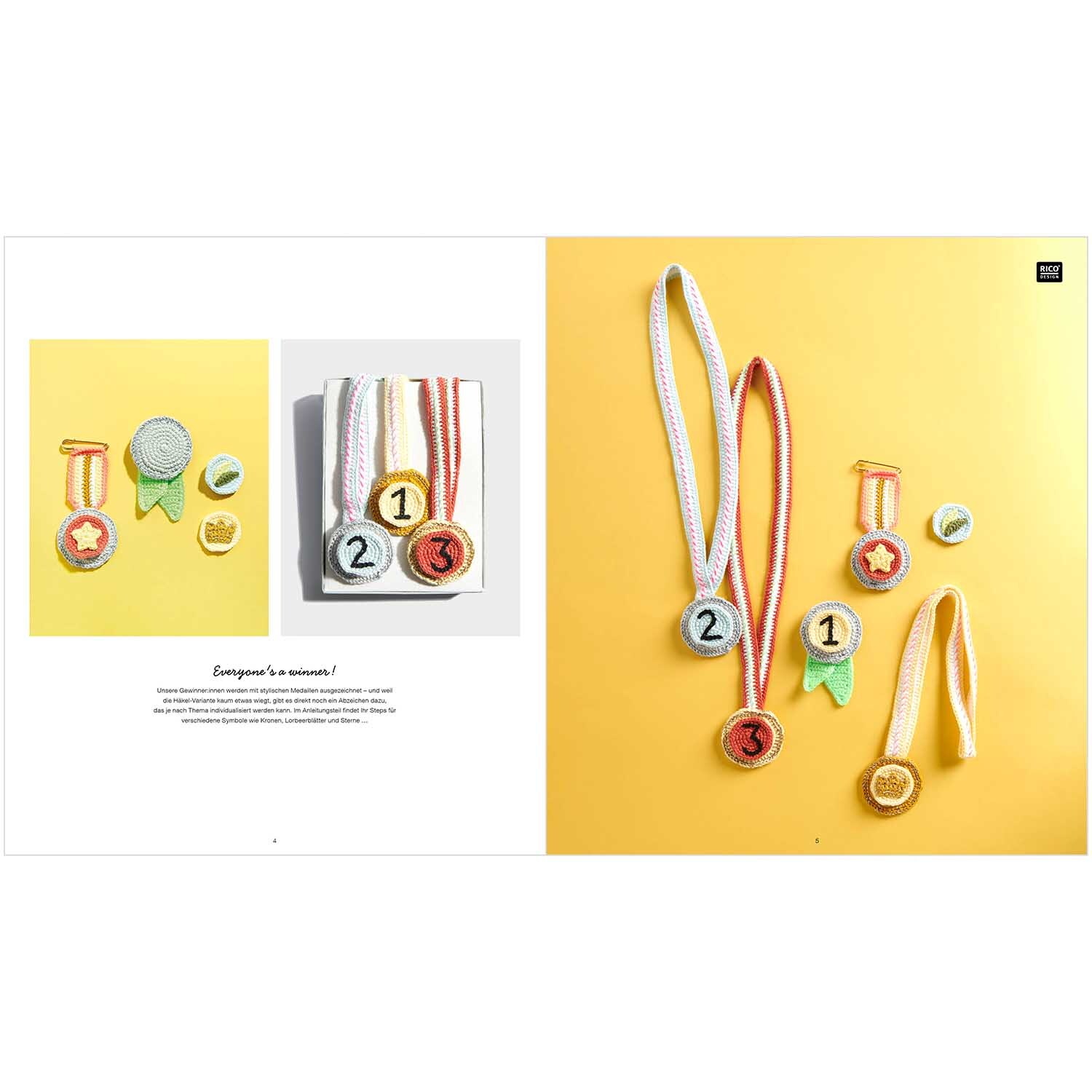 Ricorumi „The Winner is…" Sprachauswahl deutsch von Rico Design