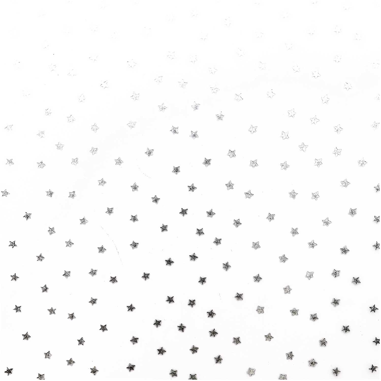 Paper Poetry Transparentpapierblock Sterne silber 21x29,5cm 12 Blatt von Rico Design