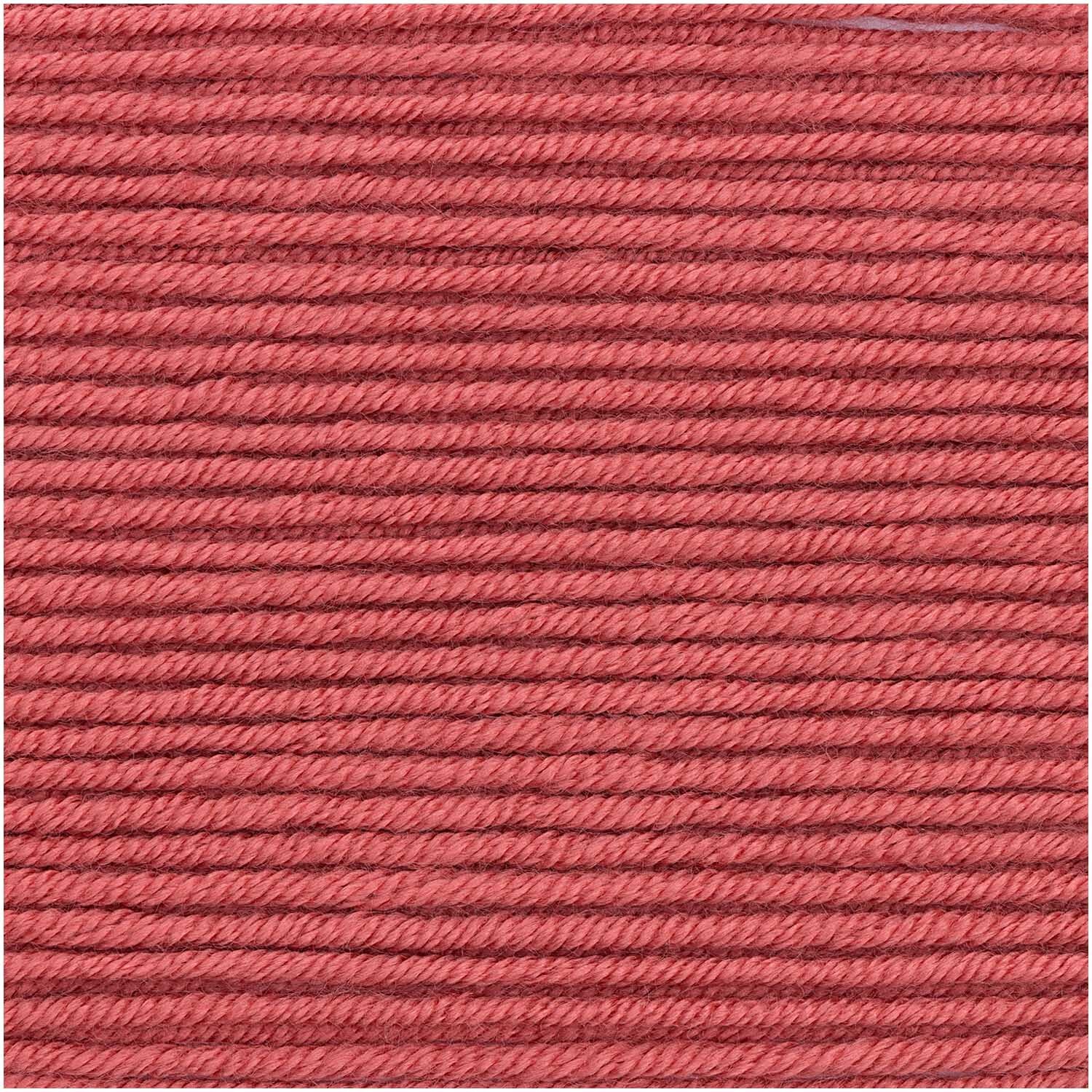 Creative Silky Touch dk, weiches Garn in Rot von Rico Design, 100g Knäuel mit 220m Länge.