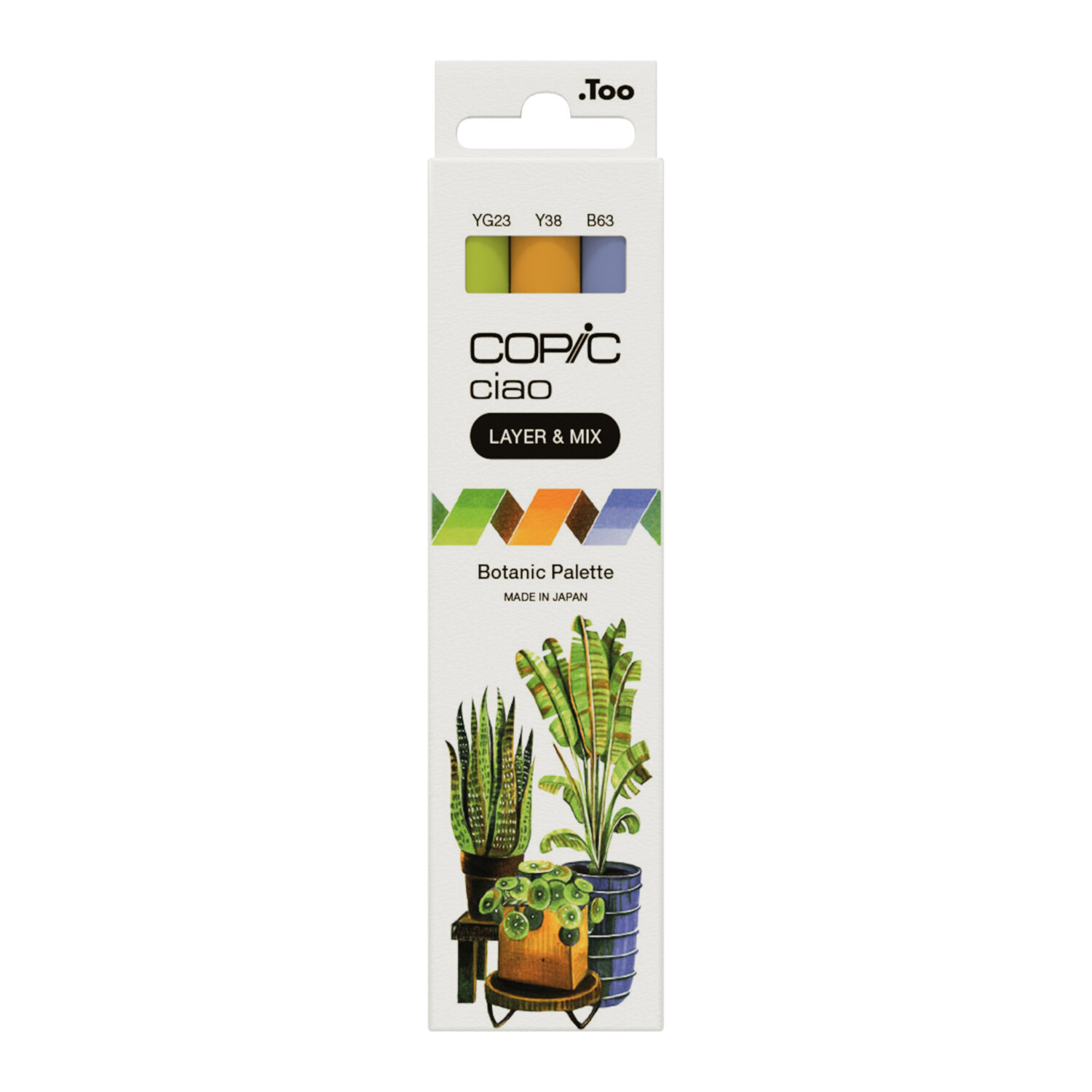 Marker Set Ciao Layer & Mix Botanic Palette 3 Stück von Holtz Office Support