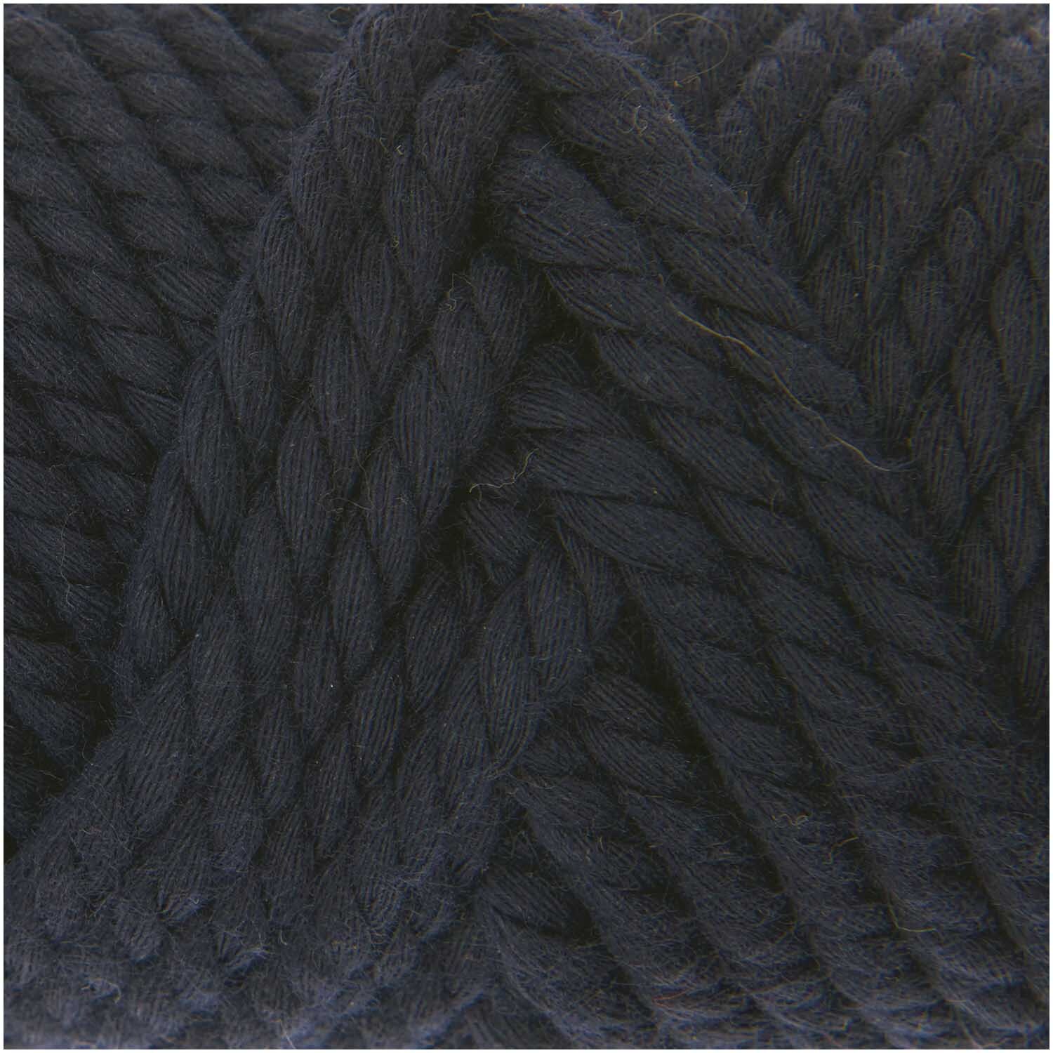 Creative Cotton Cord Makramee-Garn von Rico Design in Marineblau, 130g, 25m, ideal für kreative Projekte.