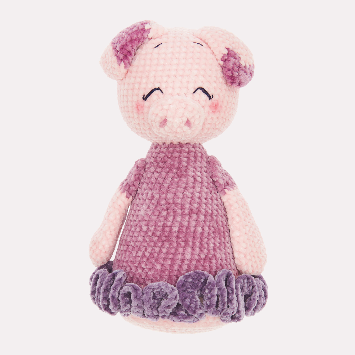 Häkelfigur Mama Schweinchen aus dem Heft Ricorumi Mini Me 