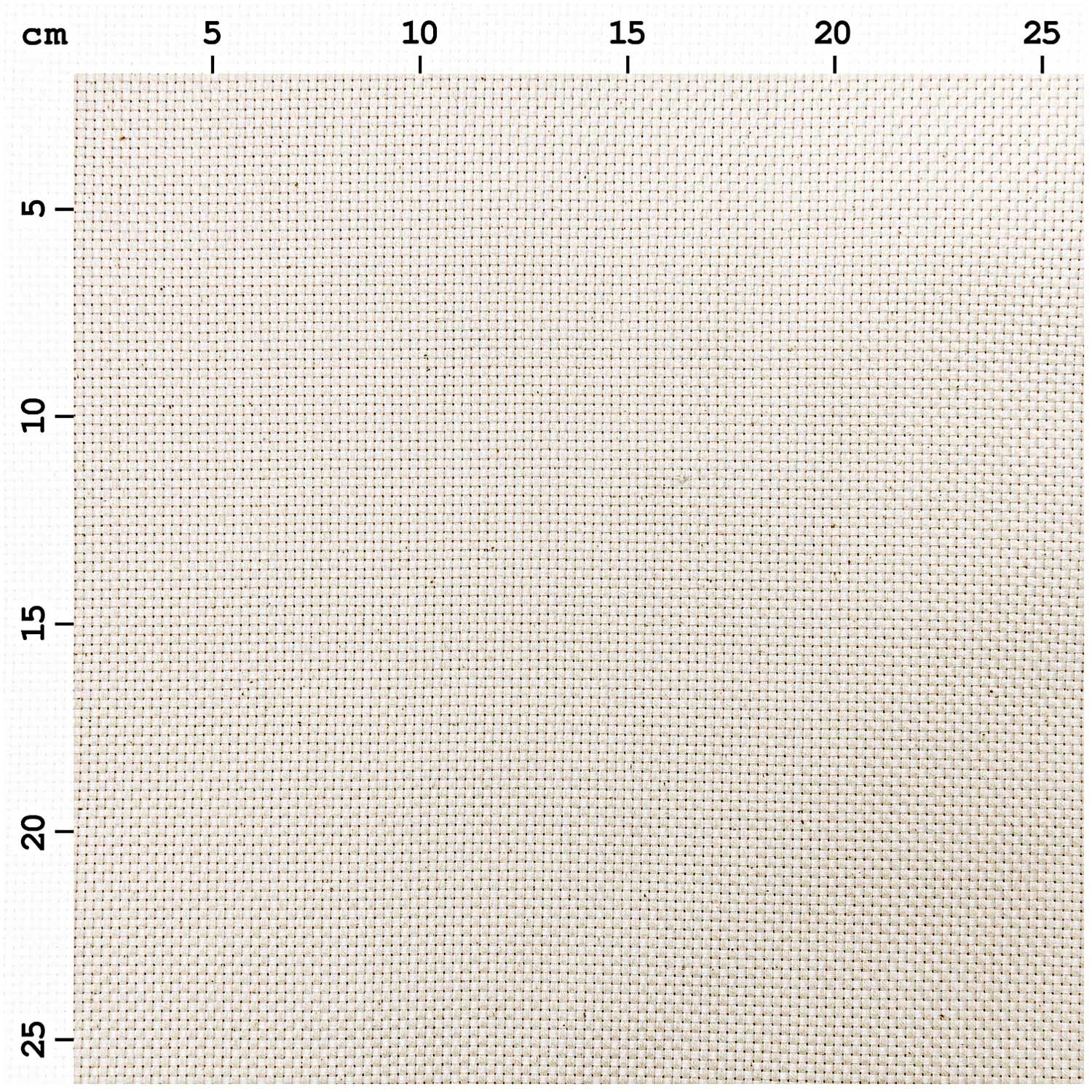 Mönchstoff 4,6 Stiche/cm 50x140cm von Rico Design in natürlichem Farbton, ideal für Handarbeiten.