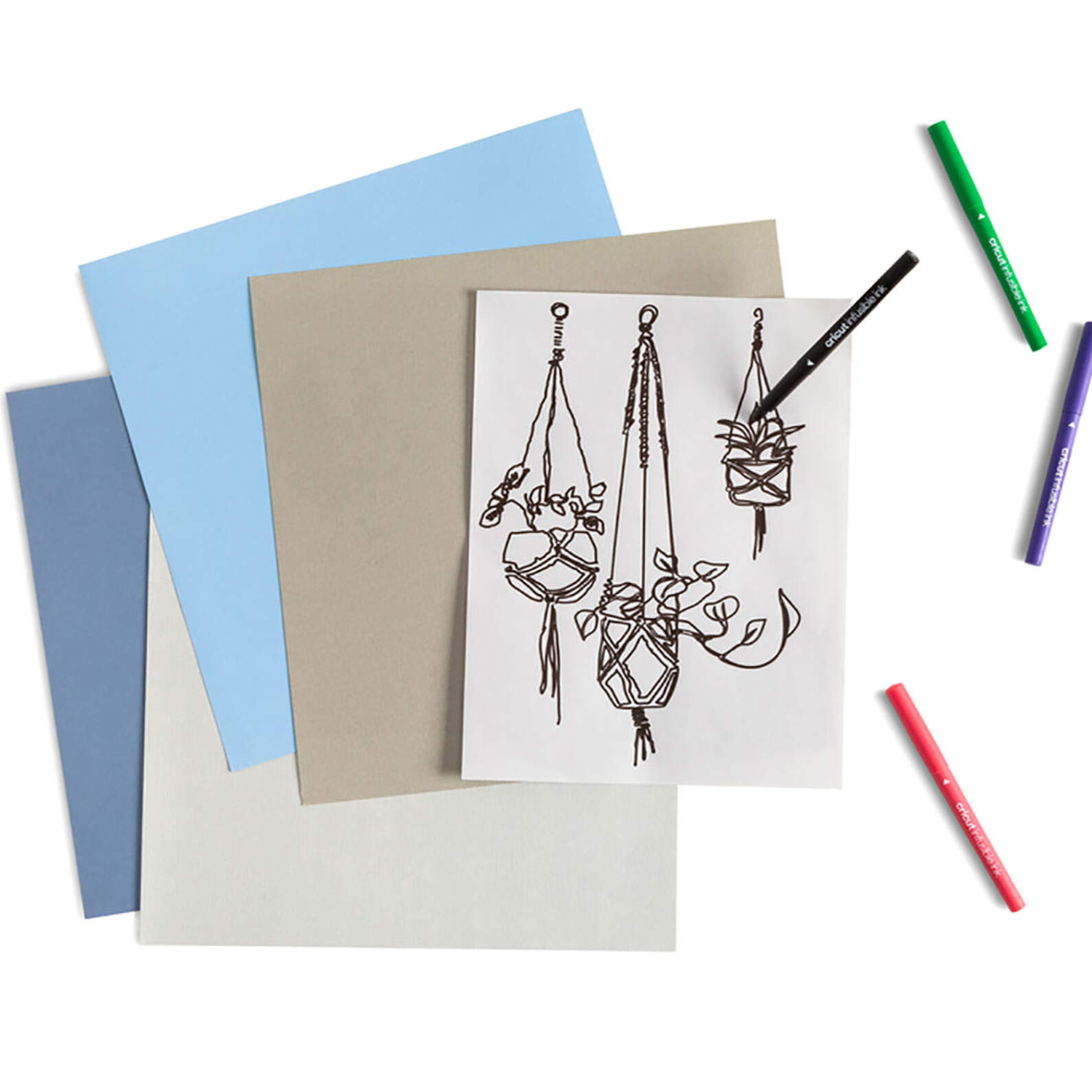 Infusible Ink™-Marker 1.0 Neon 5 Stück von Cricut Germany 