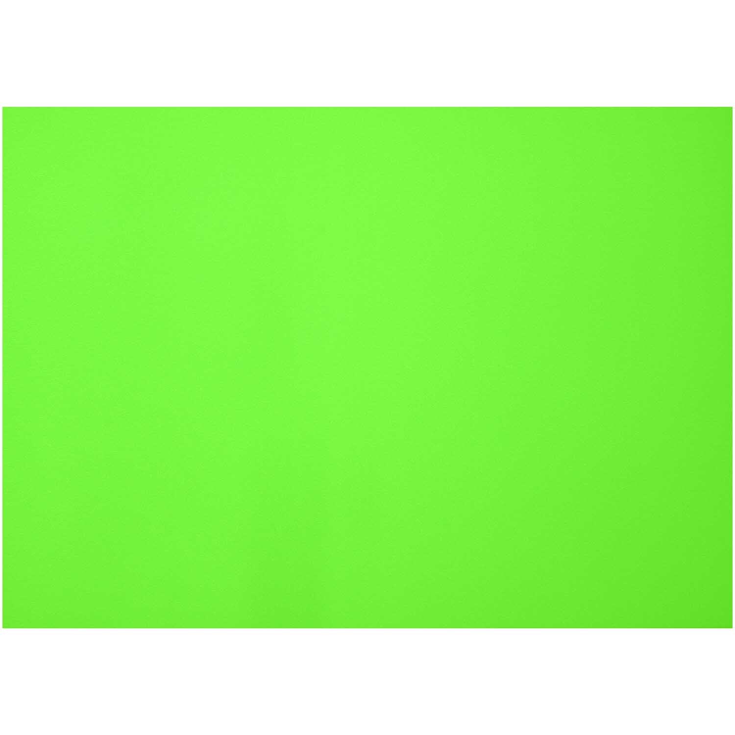 Plakatkarton 48x68cm 380g/m² Farbe Leuchthellgrün von Max Bringmann 
