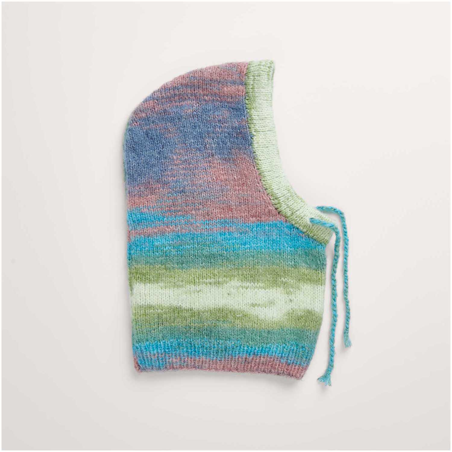 Gestrickte Balaclava: Modell 14 aus dem Heft Creative Painted Power Special