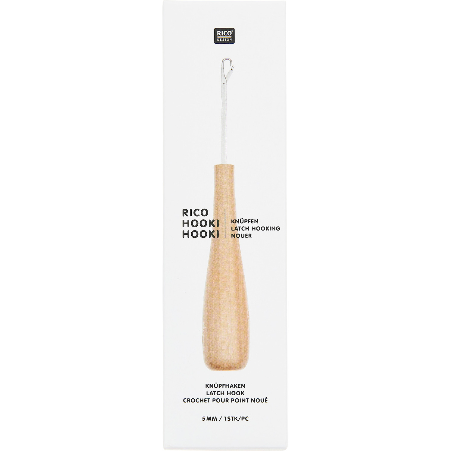 Rico Hooki Hooki Knüpfhaken 5mm von Rico Design