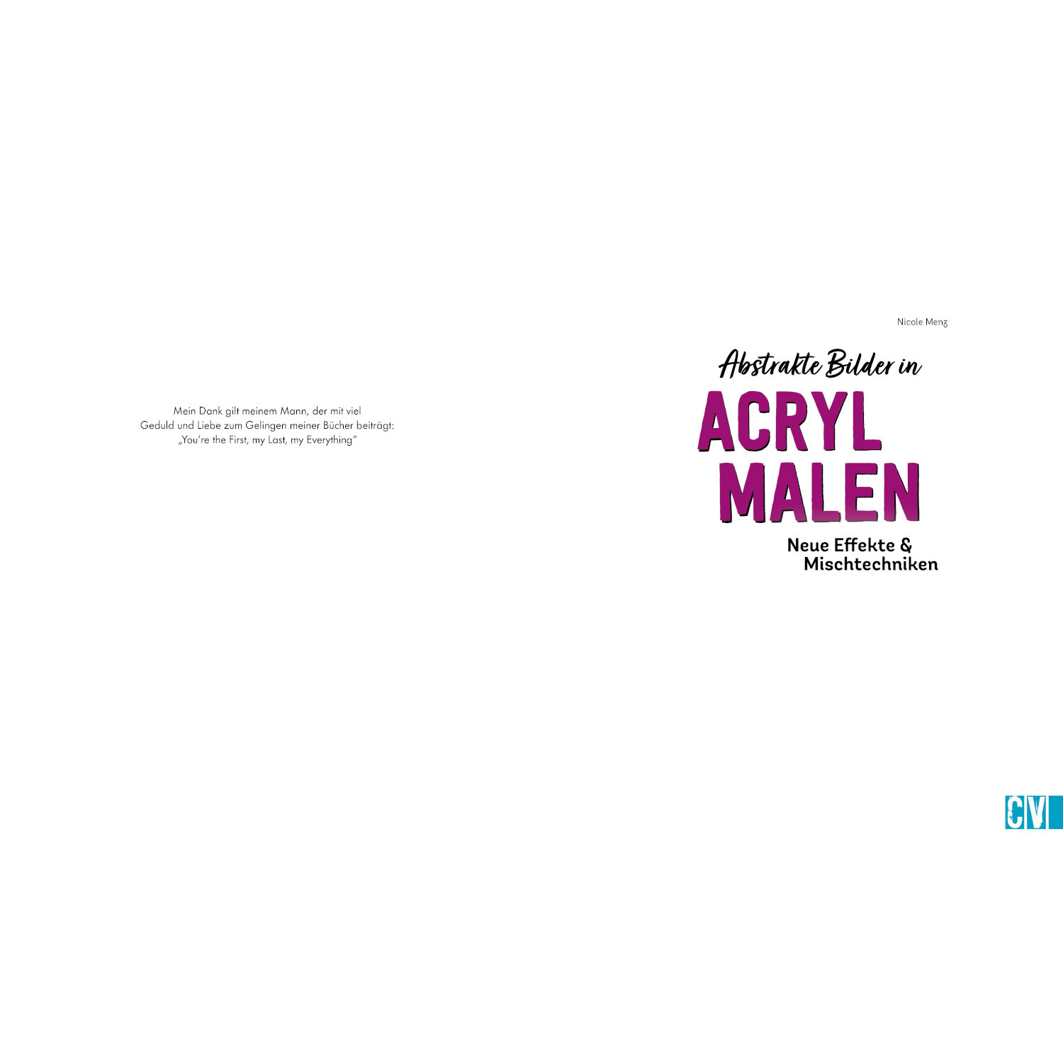 Abstrakte Bilder in Acryl malen von Christophorus Verlag in der Christan Verlag 